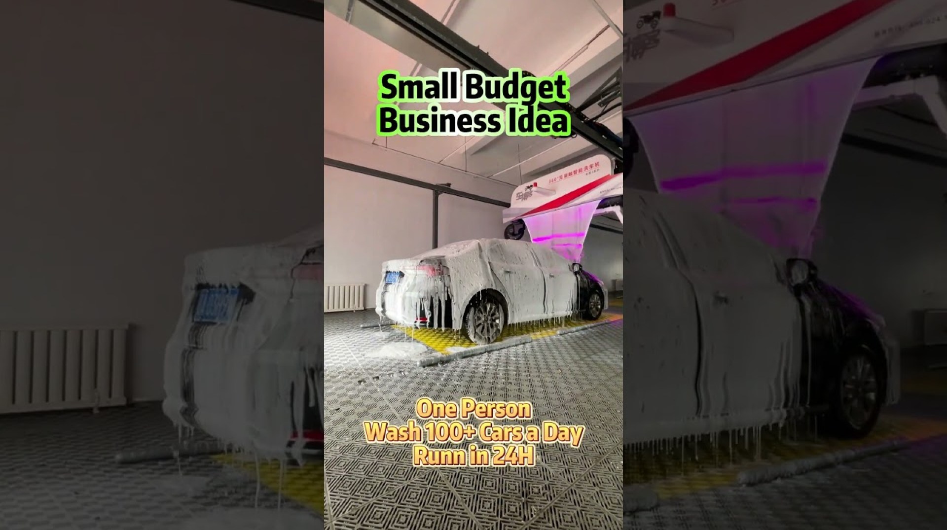 Touchless self-service car wash that can be installed on 30 square meters #carwash #carwashing Touchless self-service car wash that can be installed on 30 square meters #carwash #carwashing