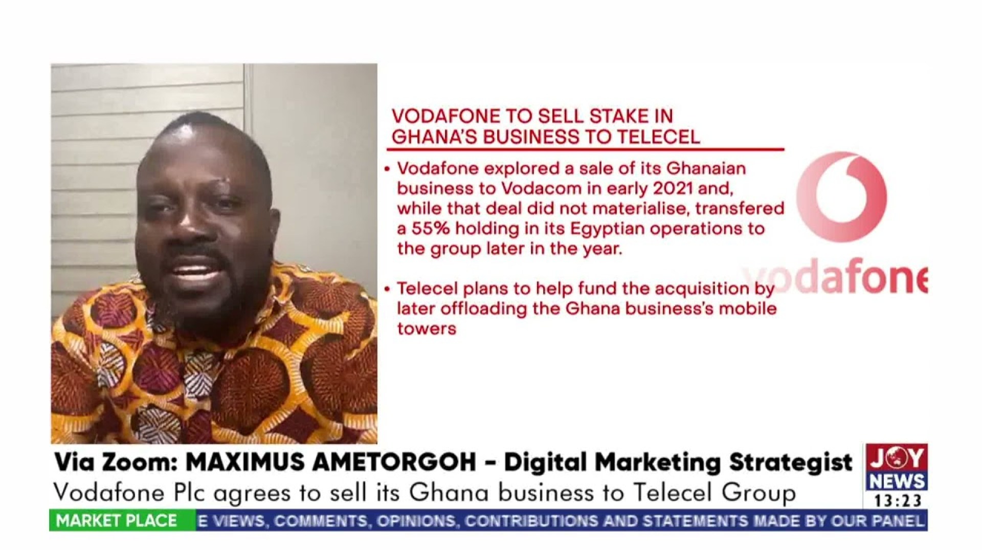 Vodafone Ghana Acquisition: Vodafone Plc agrees to sell its Ghana’s business to Telecel Group Vodafone Ghana Acquisition: Vodafone Plc agrees to sell its Ghana’s business to Telecel Group