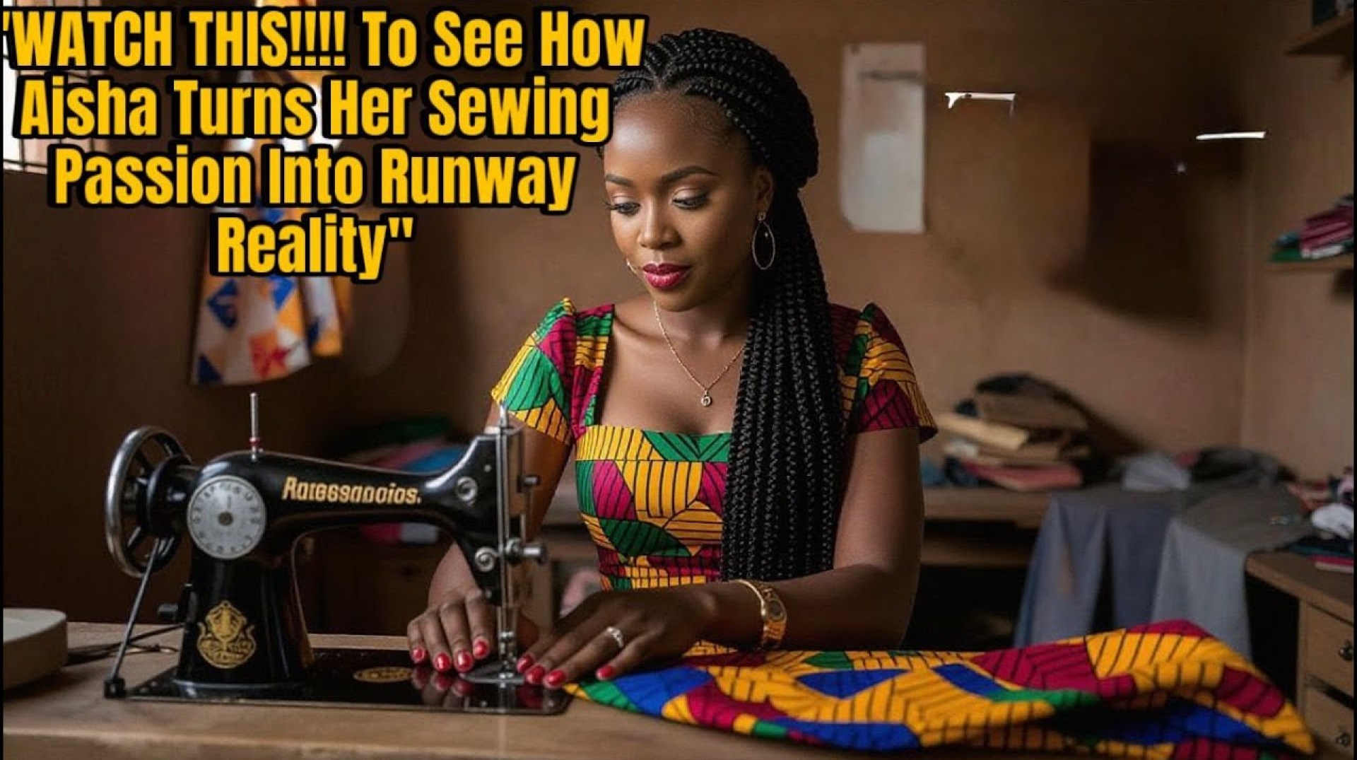 Aisha's SECRET to Going from Small Workshop to HIGH Fashion Runway Aisha's SECRET to Going from Small Workshop to HIGH Fashion Runway