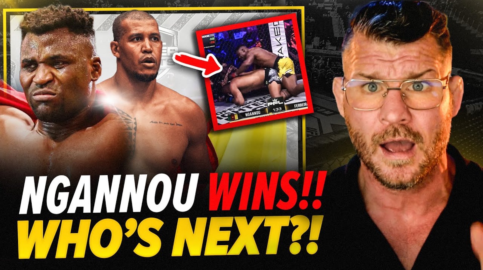 BISPING reacts: Francis Ngannou KO's Ferreira! (Jon Jones RESPONDS) BISPING reacts: Francis Ngannou KO's Ferreira! (Jon Jones RESPONDS)