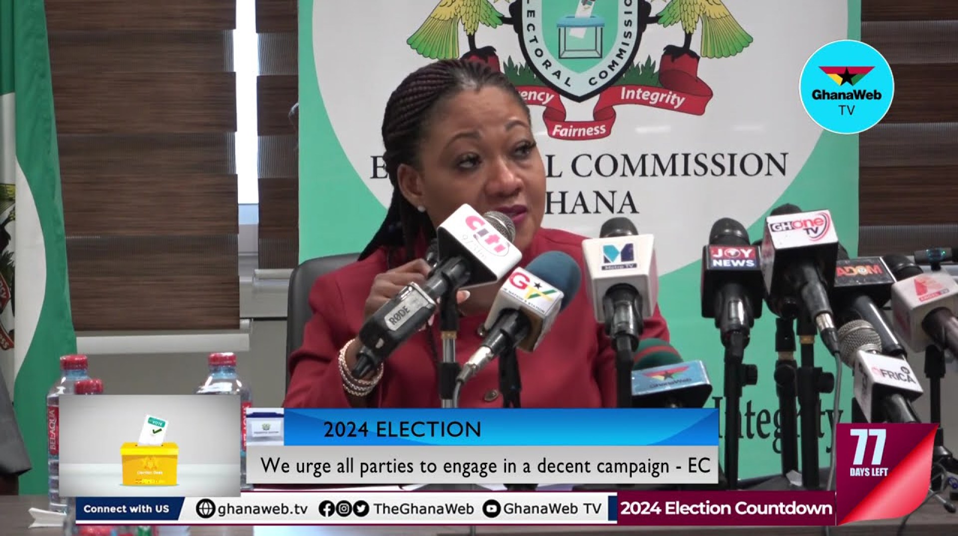 Electoral Commission does not have the power to determine who wins election 2024 Electoral Commission does not have the power to determine who wins election 2024
