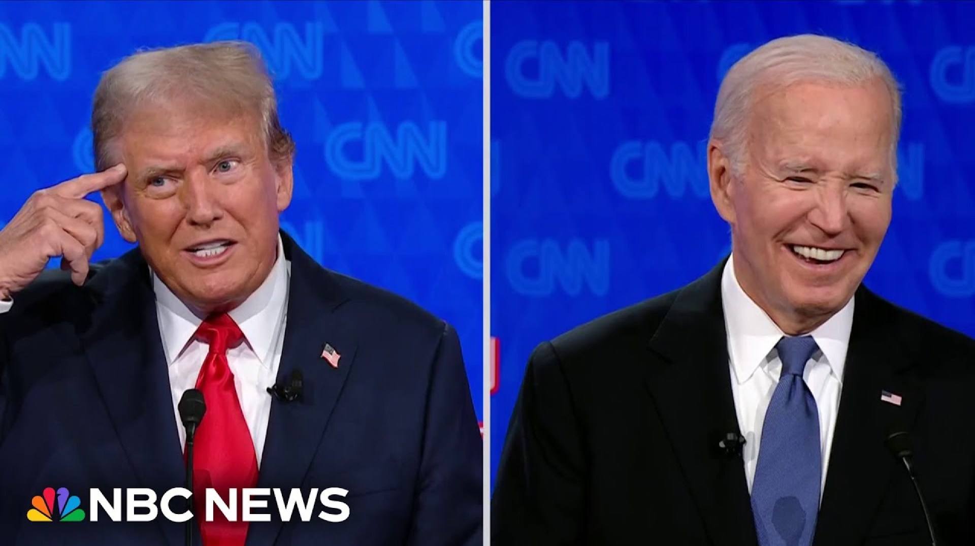 Biden and Trump argue over age, competency and golf swings during first presidential debate Biden and Trump argue over age, competency and golf swings during first presidential debate