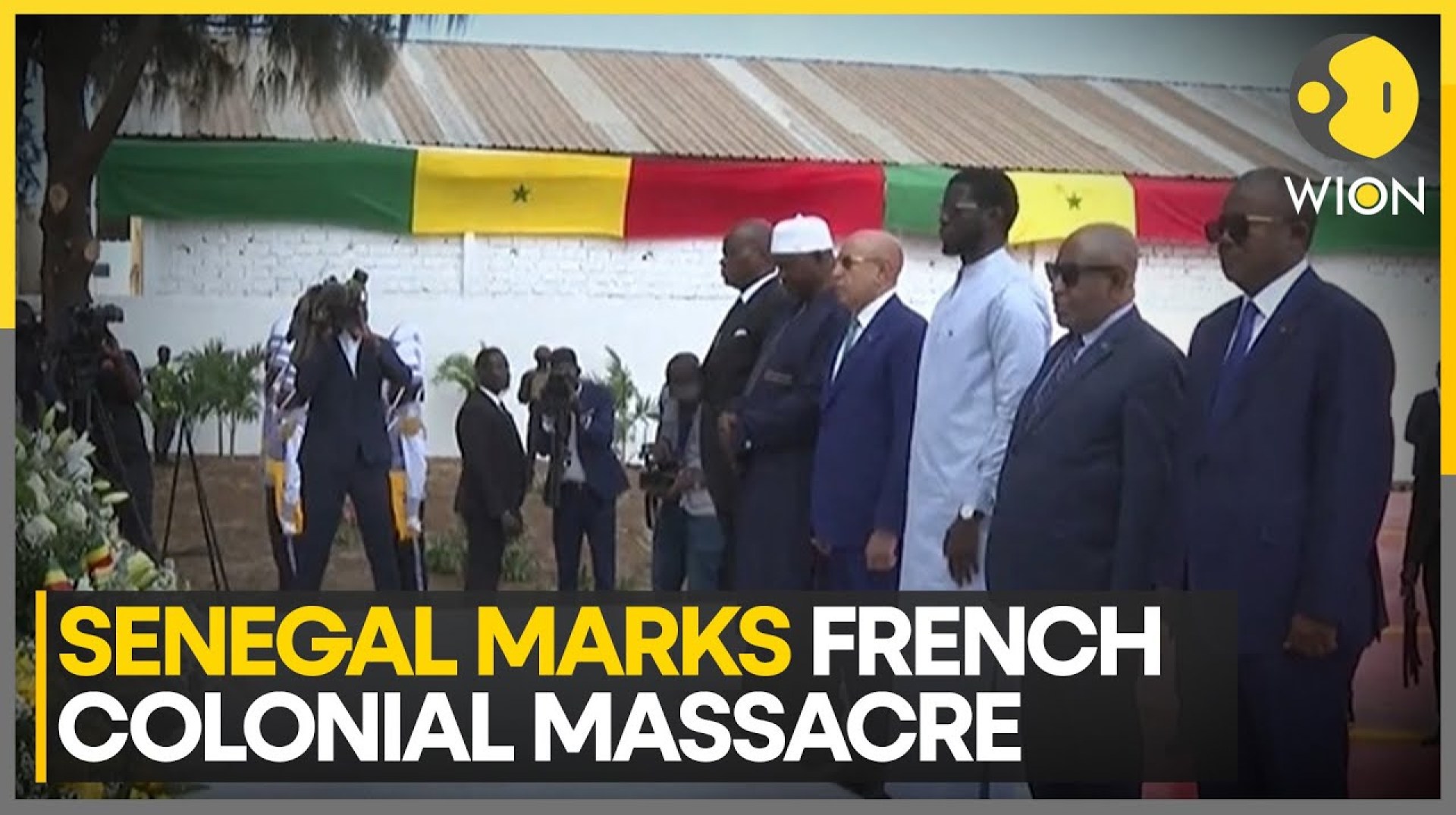Senegal Commemorates French Colonial Massacre | World News | WION Senegal Commemorates French Colonial Massacre | World News | WION