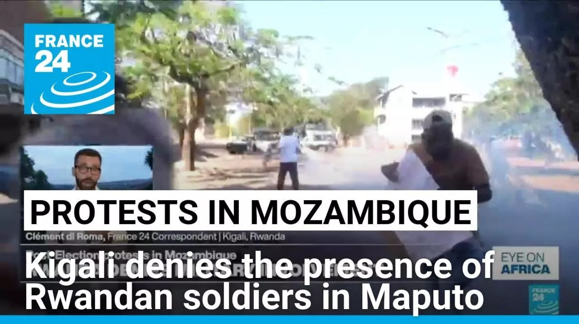 Post-elections protests in Mozambique: Rwanda denies military involvement • FRANCE 24 English Post-elections protests in Mozambique: Rwanda denies military involvement • FRANCE 24 English