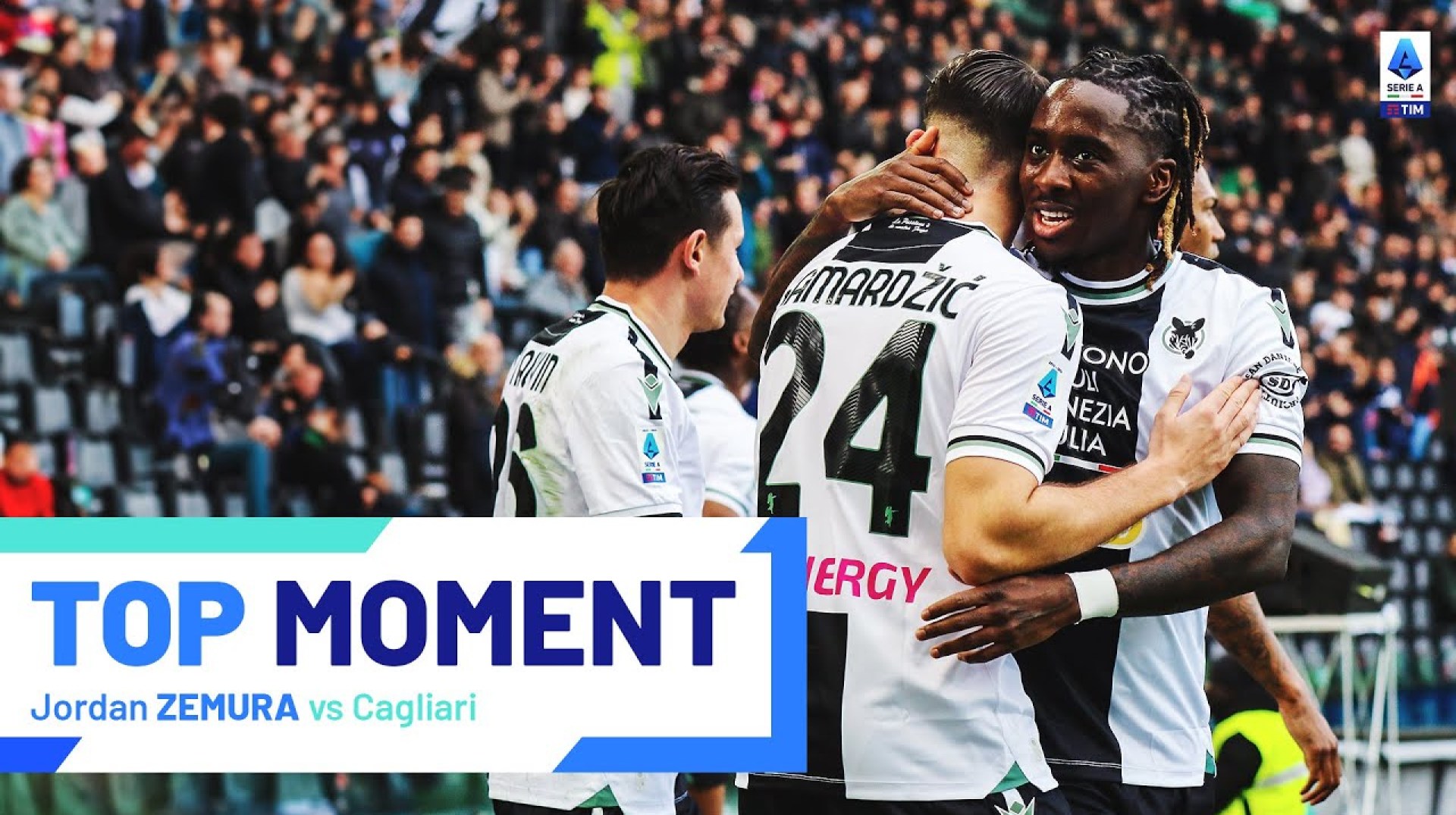 Zemura's superb goal falls short for the Zebrette | Top Moment | Udinese-Cagliari | Serie A 2023/24 Zemura's superb goal falls short for the Zebrette | Top Moment | Udinese-Cagliari | Serie A 2023/24