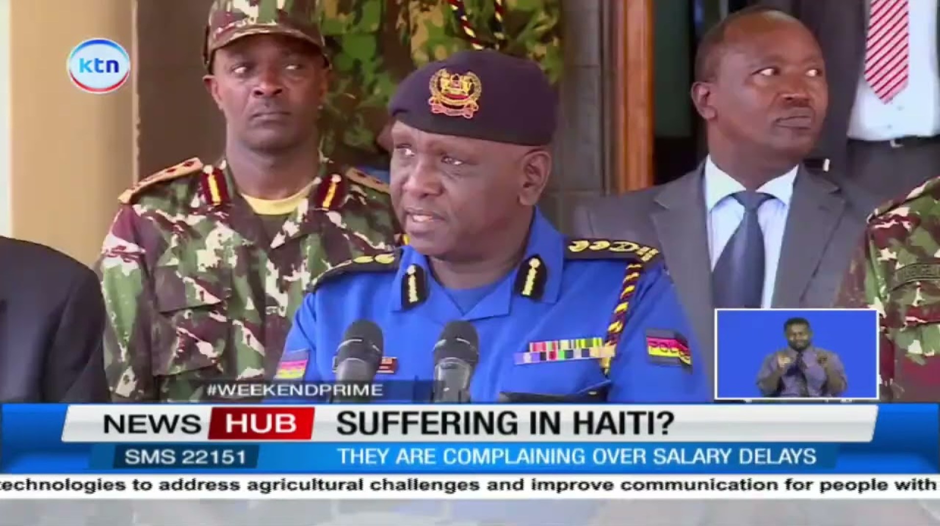 Kenyan officers in Haiti complain over salary delays Kenyan officers in Haiti complain over salary delays