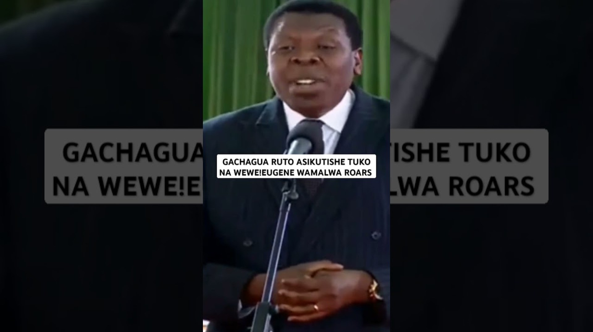 GACHAGUA RUTO ASIKUTISHE TUKO NA WEWE!EUGENE WAMALWA ROARS #shorts #ruto #ga #gachagua GACHAGUA RUTO ASIKUTISHE TUKO NA WEWE!EUGENE WAMALWA ROARS #shorts #ruto #ga #gachagua