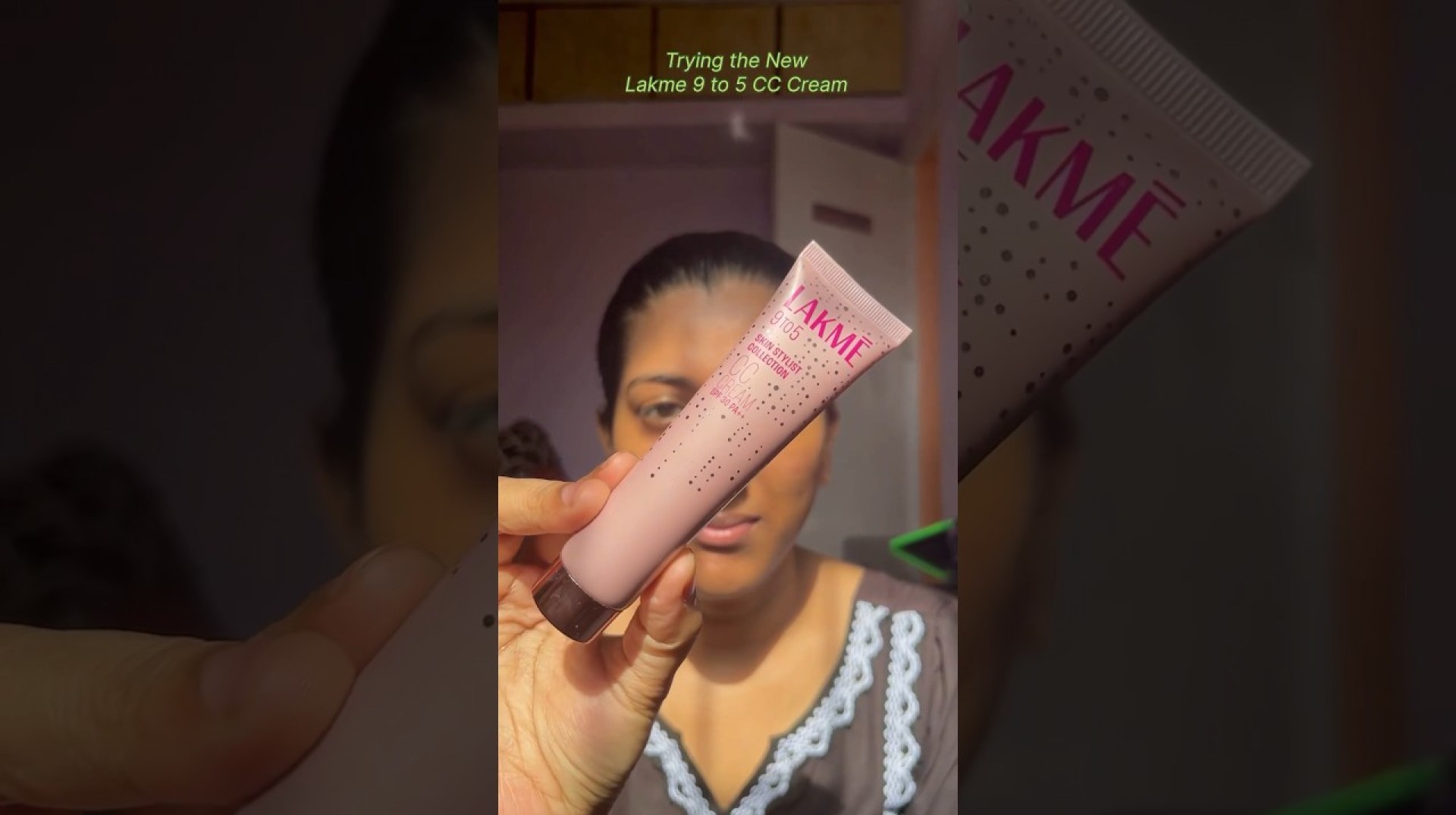 New Lakmé 9 to 5 CC cream || Everyday Makeup #lakme #shorts New Lakmé 9 to 5 CC cream || Everyday Makeup #lakme #shorts