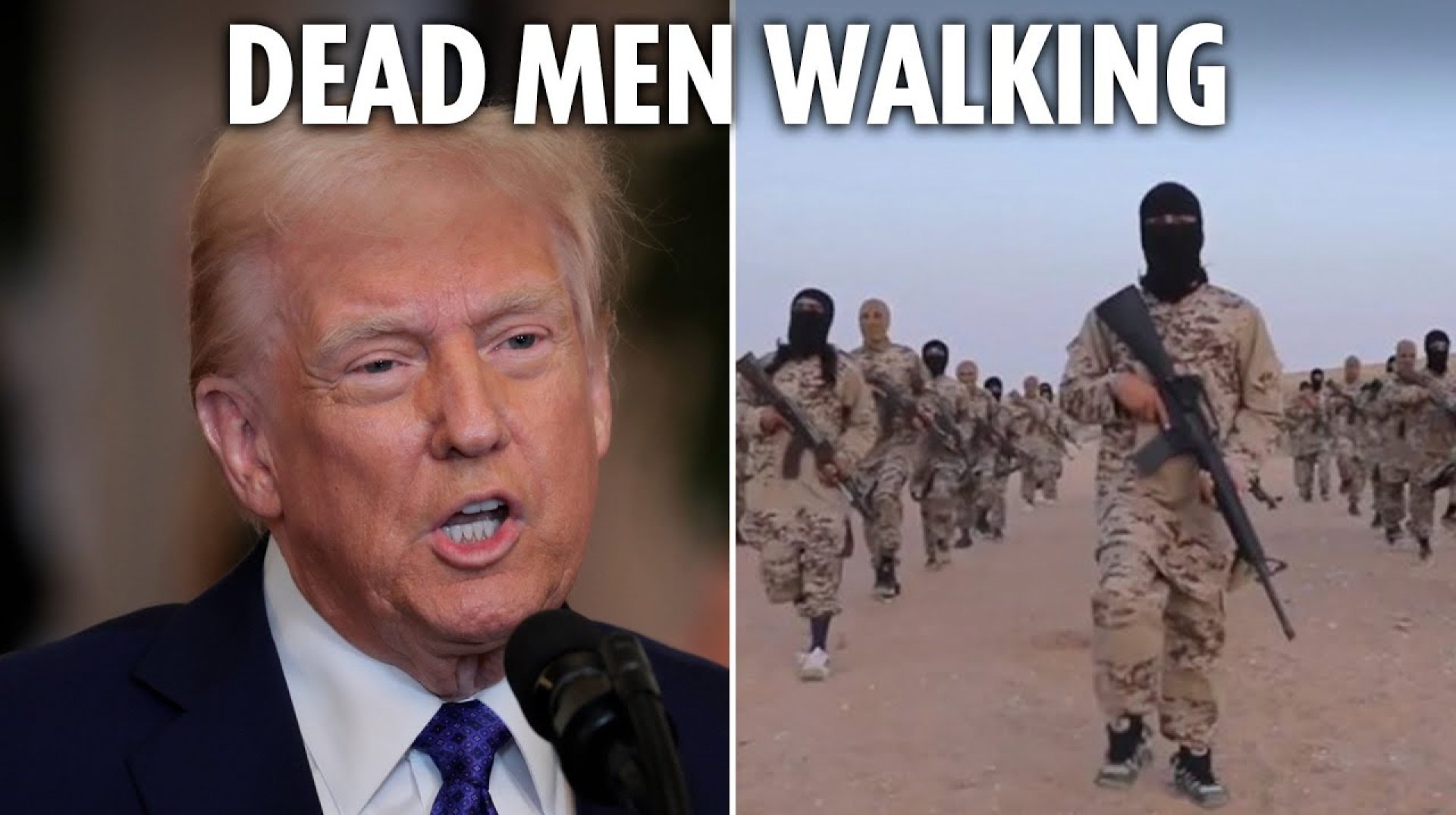 We will find and kill YOU – Trump's warning to ISIS terrorists as airstrikes wipe out jihadis We will find and kill YOU – Trump's warning to ISIS terrorists as airstrikes wipe out jihadis