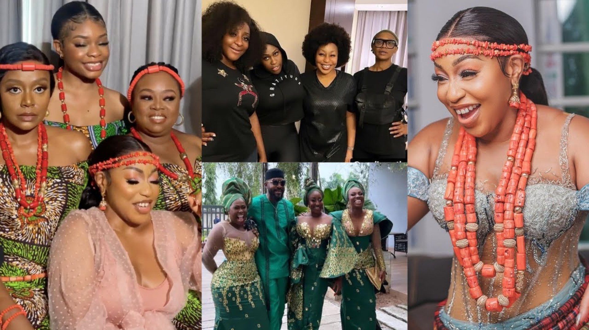 Nse Ikpe-Etim, Ini Edo, Uche Jombo, others storm Rita Dominic’s traditional wedding Nse Ikpe-Etim, Ini Edo, Uche Jombo, others storm Rita Dominic’s traditional wedding