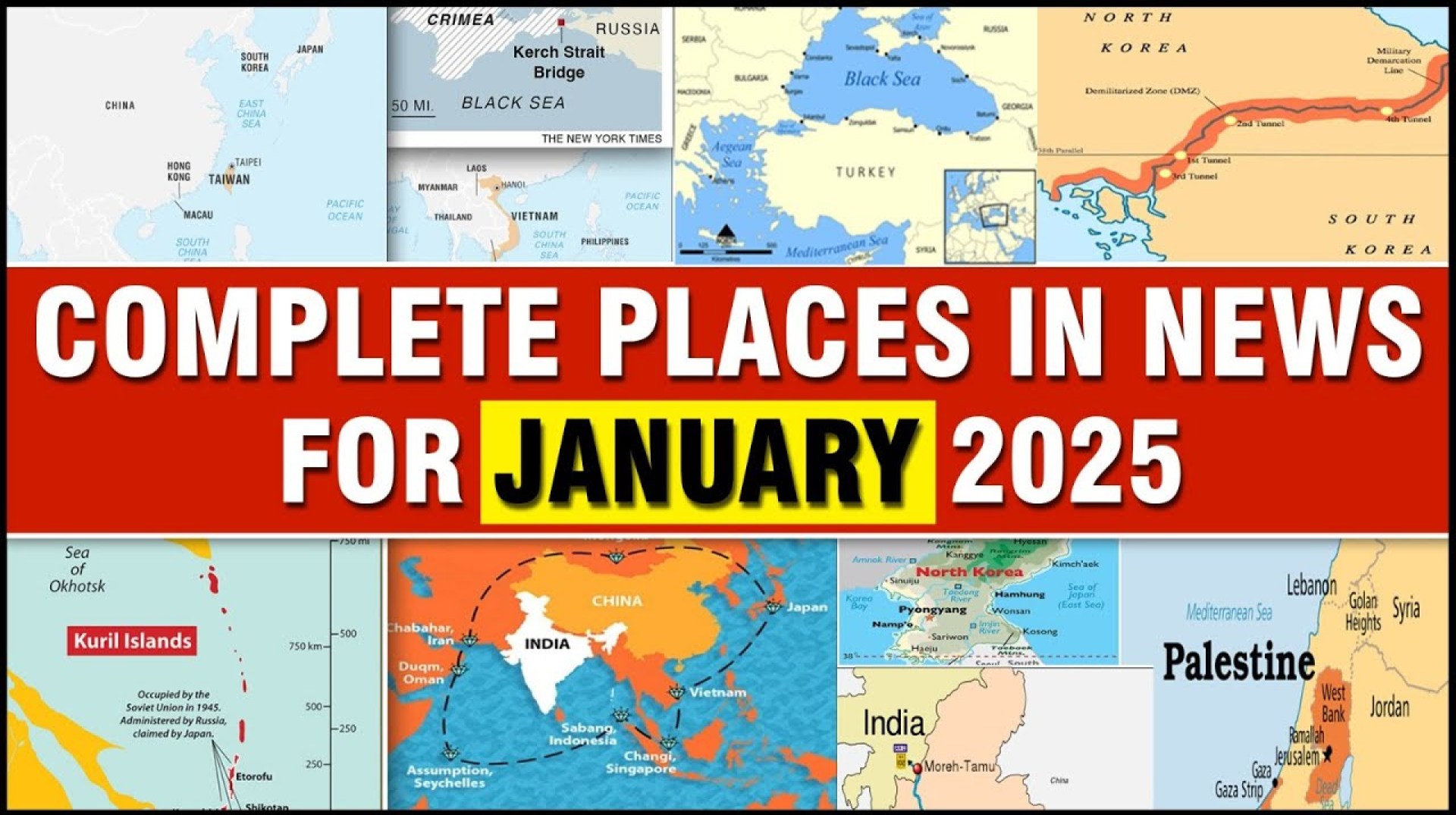 Complete Places in NEWS UPSC | January 2025 | Important Places in News | UPSC 2025 | OnlyIAS Complete Places in NEWS UPSC | January 2025 | Important Places in News | UPSC 2025 | OnlyIAS