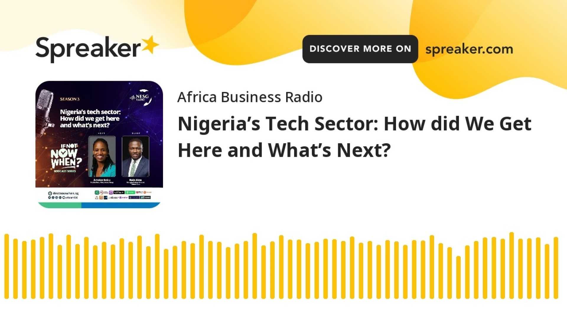 Nigeria’s Tech Sector: How did We Get Here and What’s Next? Nigeria’s Tech Sector: How did We Get Here and What’s Next?
