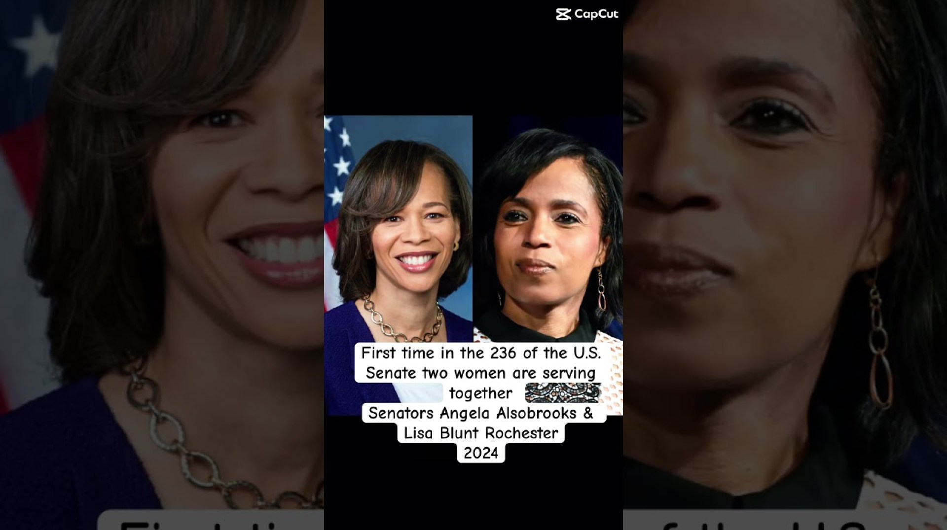 1st Two African American women elected to Senate together #blackhistory #blackthought #blacknews 1st Two African American women elected to Senate together #blackhistory #blackthought #blacknews
