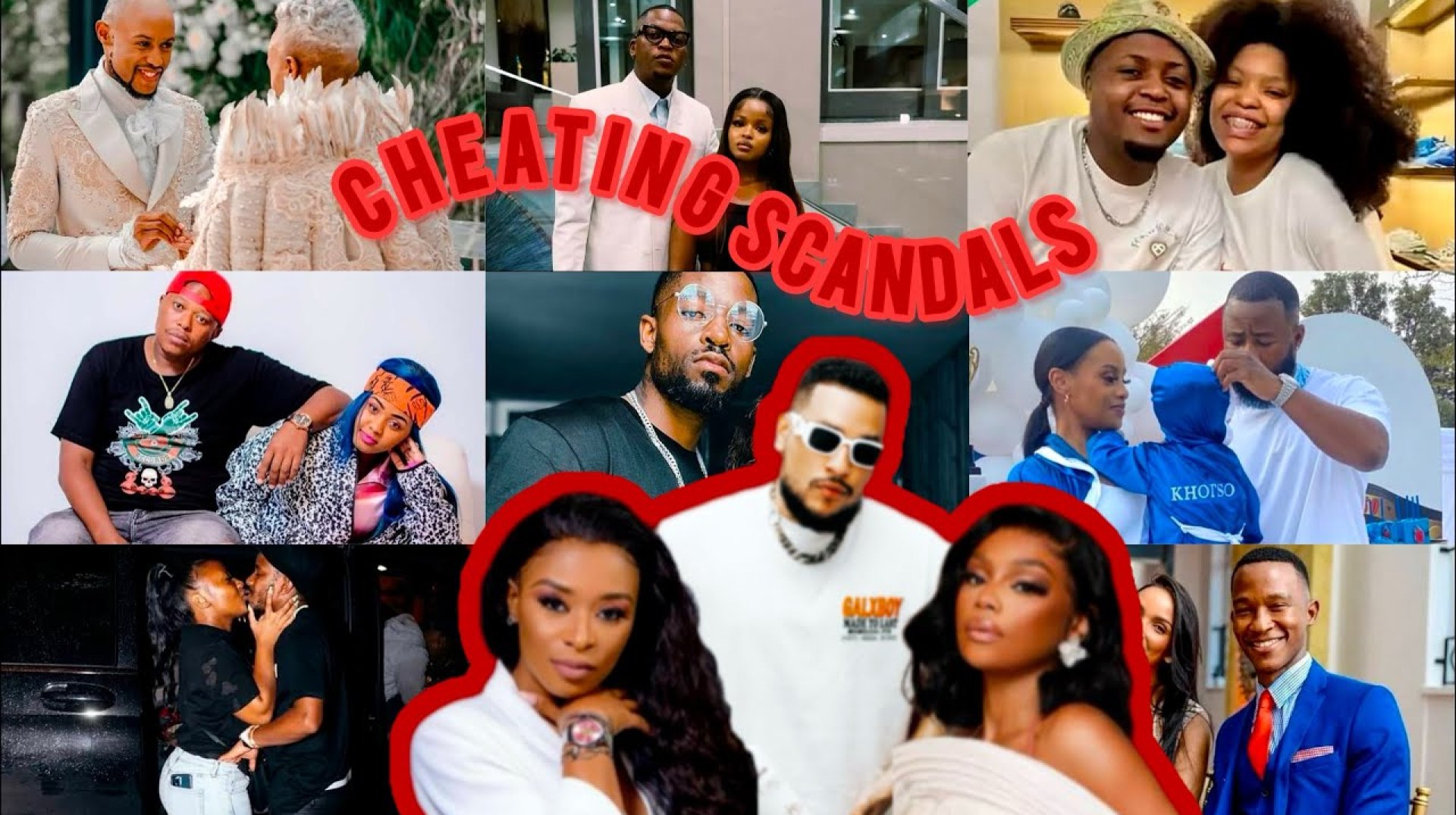 Mzansi’s Most Shocking Celebrity Cheating Scandals Mzansi’s Most Shocking Celebrity Cheating Scandals