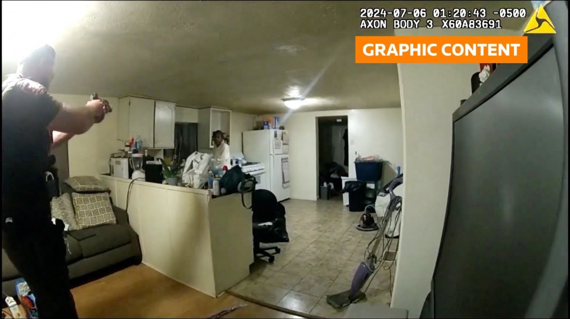 GRAPHIC WARNING: Illinois police video shows 'shocking' shooting of Black woman | REUTERS GRAPHIC WARNING: Illinois police video shows 'shocking' shooting of Black woman | REUTERS