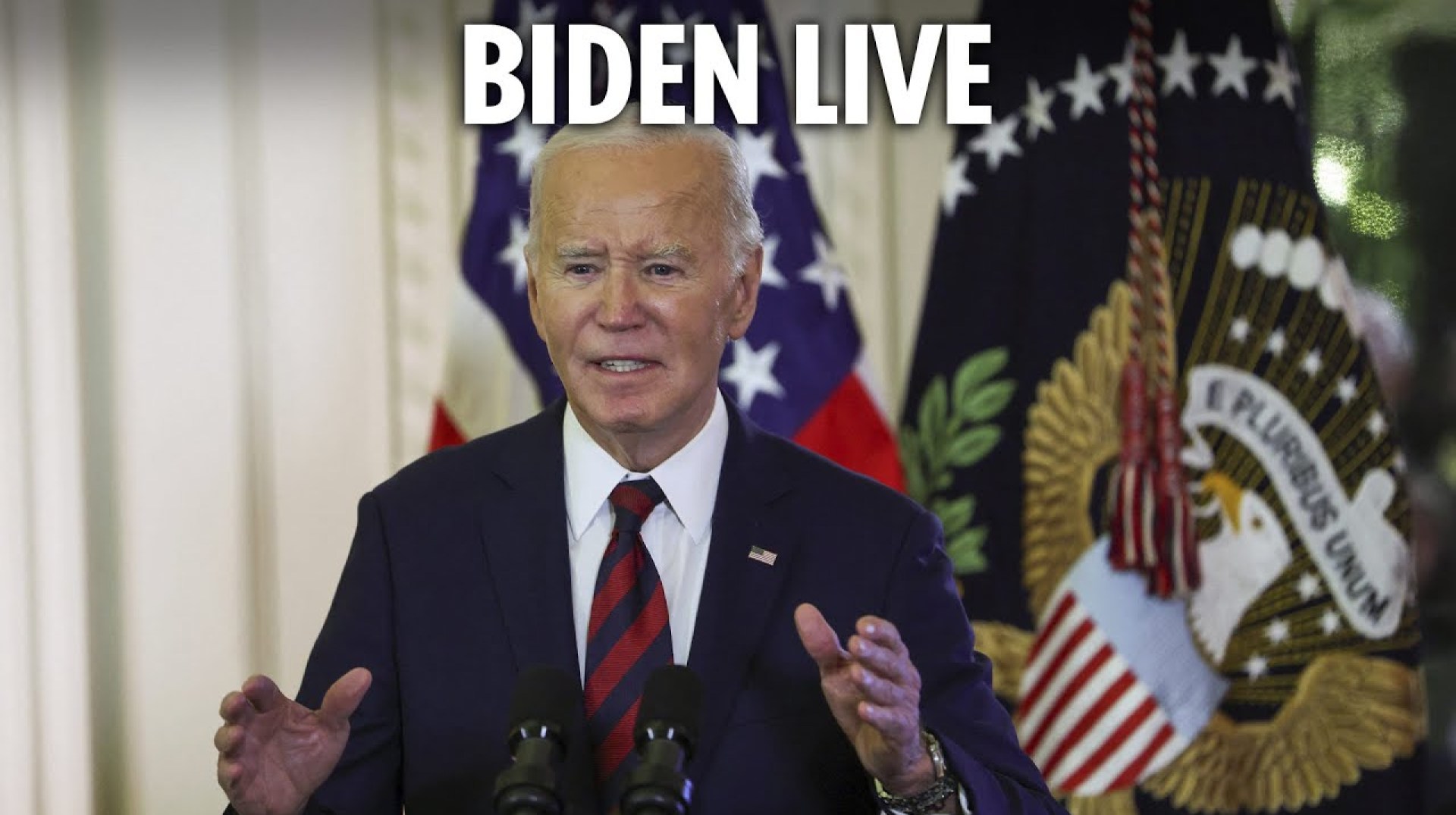 LIVE: Joe Biden delivers remarks on Syria LIVE: Joe Biden delivers remarks on Syria