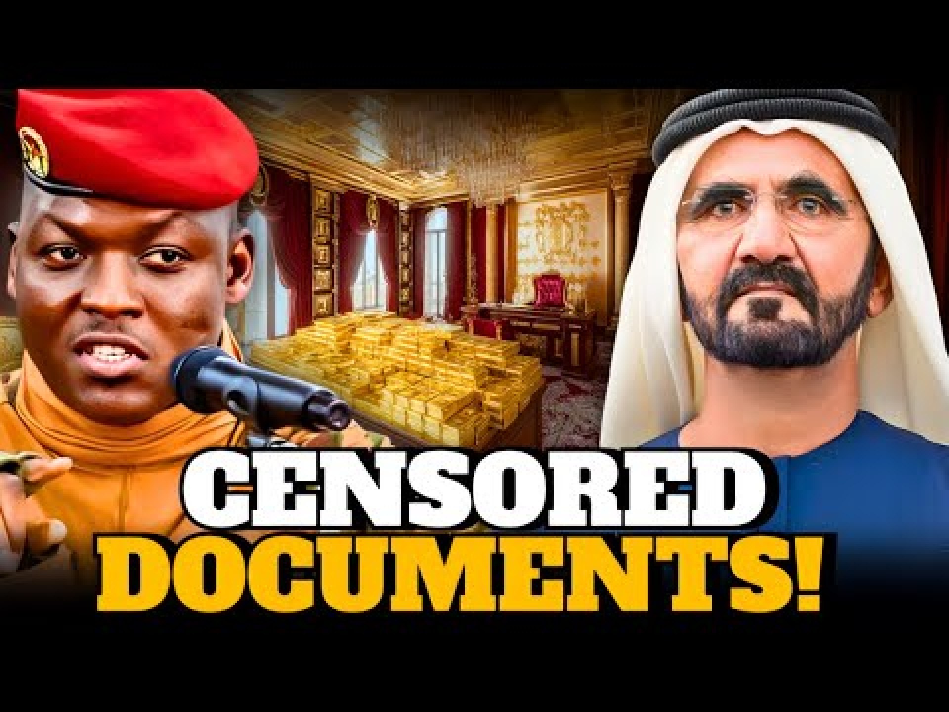 Ibrahim Traore Exposes How Dubai-UAE Steals Gold From Africa! Ibrahim Traore Exposes How Dubai-UAE Steals Gold From Africa!