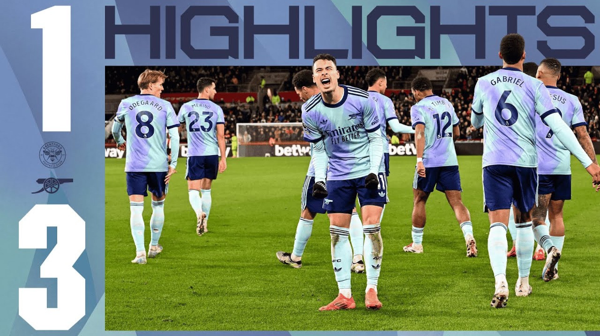 BIG COMEBACK! | HIGHLIGHTS | Brentford vs Arsenal (1-3) | Premier League BIG COMEBACK! | HIGHLIGHTS | Brentford vs Arsenal (1-3) | Premier League