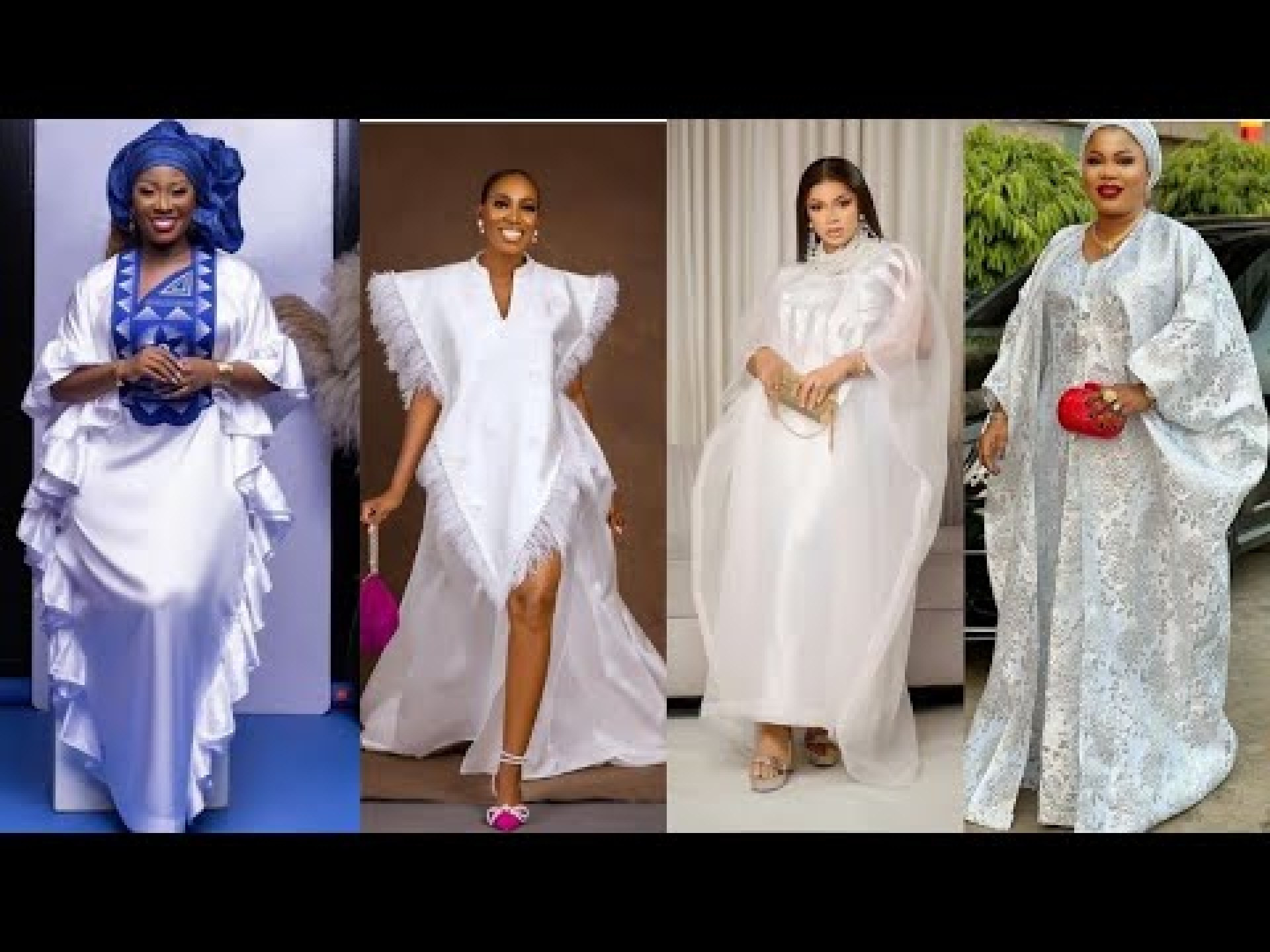 ALL WHITE PARTY GOWNS STYLES FOR LADIES/SPECIAL OCCASIONS WHITE DRESS STYLES ALL WHITE PARTY GOWNS STYLES FOR LADIES/SPECIAL OCCASIONS WHITE DRESS STYLES