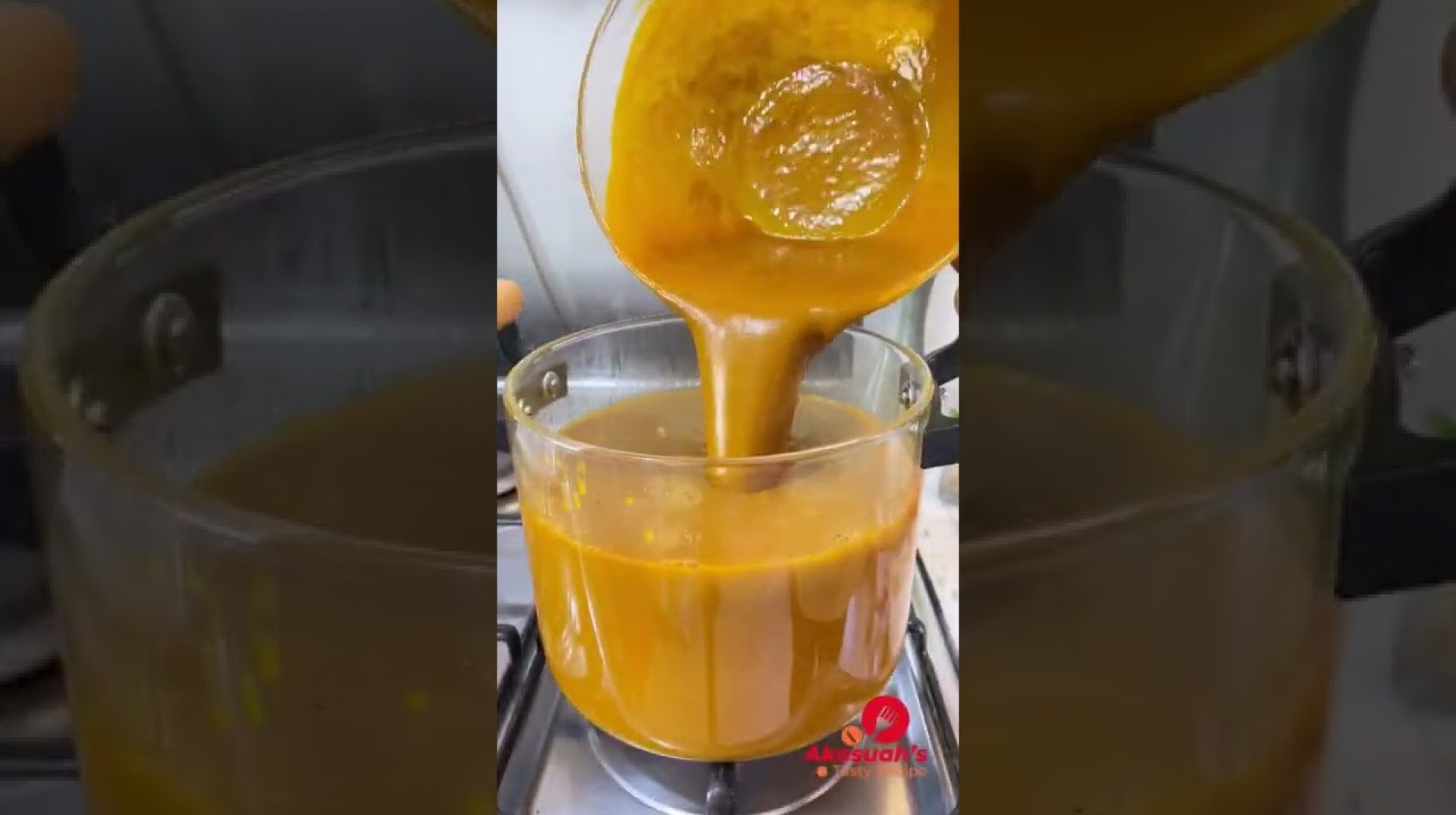 Authentic Ghanaian Palm~Nut Soup/Banga Soup. #shorts #food #soup #ghanafood Authentic Ghanaian Palm~Nut Soup/Banga Soup. #shorts #food #soup #ghanafood