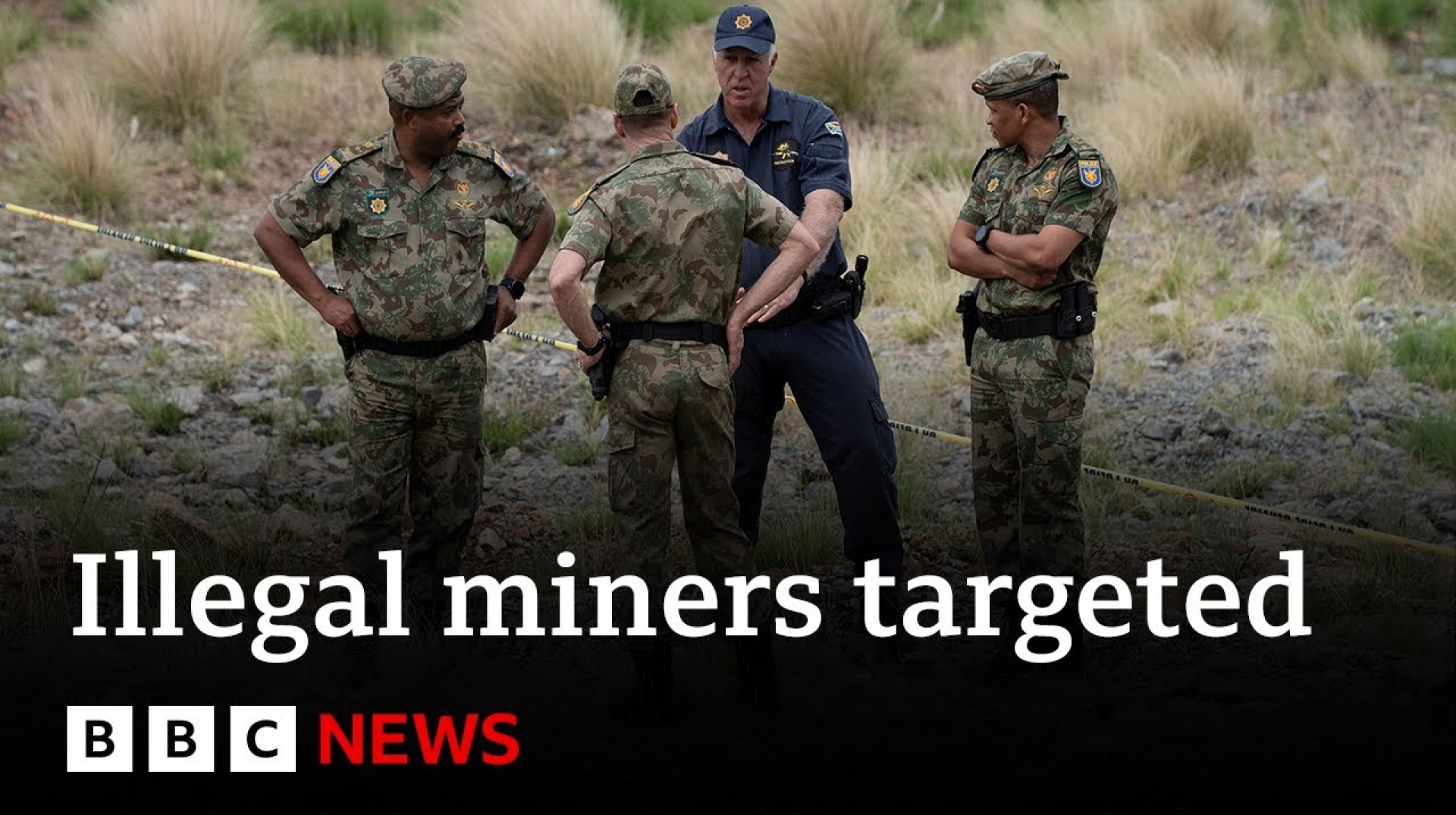 South Africa cuts supplies to thousands of illegal miners hiding underground | BBC News South Africa cuts supplies to thousands of illegal miners hiding underground | BBC News