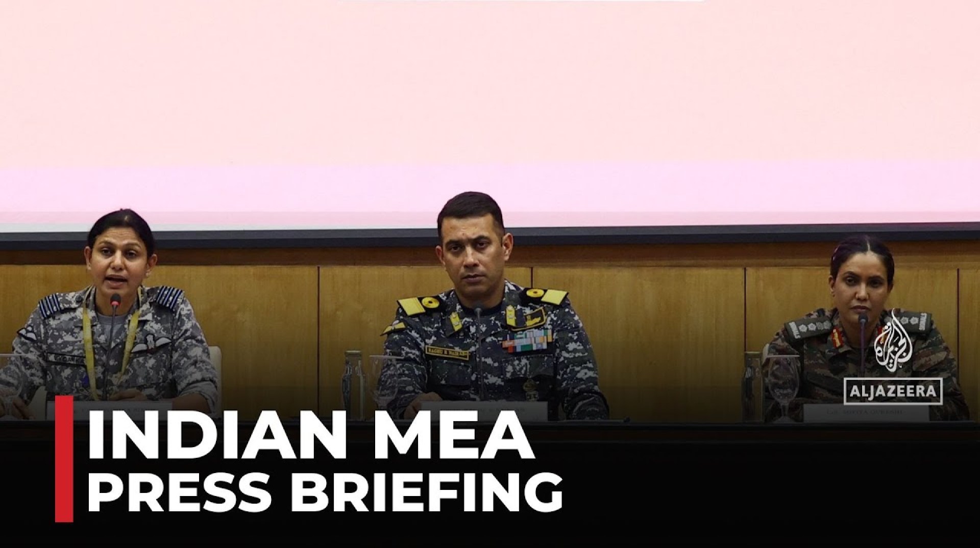 Indian MEA press briefing in New Delhi Indian MEA press briefing in New Delhi