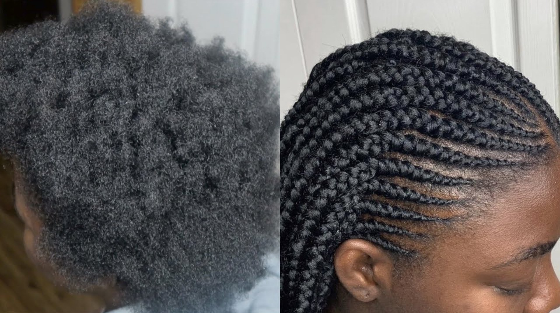 GHANA CORNROW & BOX BRAIDS ON A THICK 4C NATURAL HAIR GHANA CORNROW & BOX BRAIDS ON A THICK 4C NATURAL HAIR
