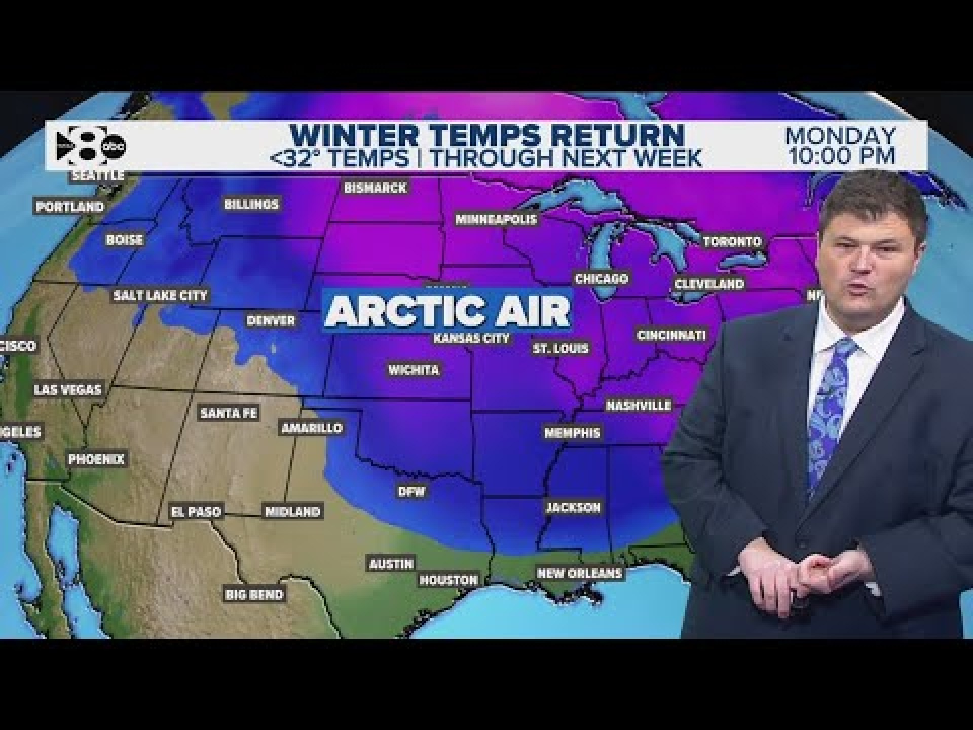 DFW Weather | Below freezing weather to hit next week in 14 day forecast DFW Weather | Below freezing weather to hit next week in 14 day forecast