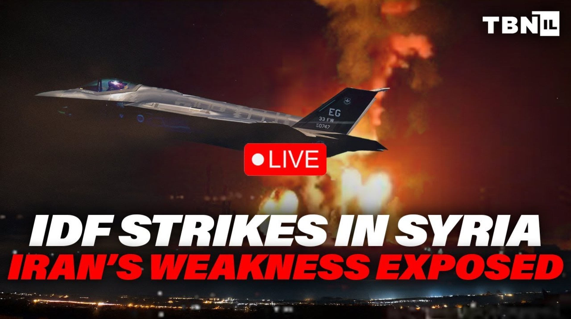 LIVE: IDF Strikes in Syria Expose Iran’s Weakness | Hezbollah Defies Ceasefire | TBN Israel LIVE: IDF Strikes in Syria Expose Iran’s Weakness | Hezbollah Defies Ceasefire | TBN Israel