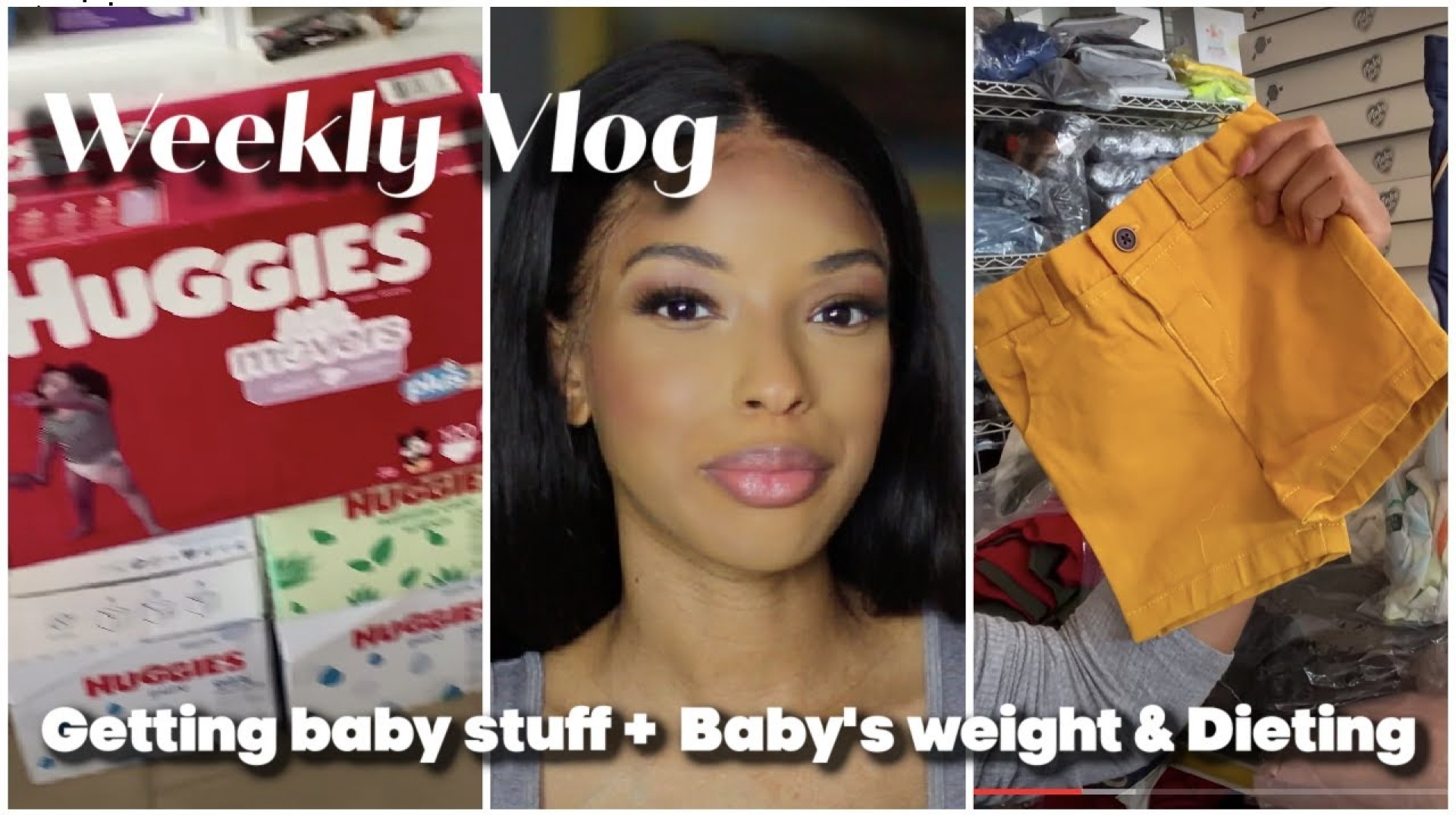 Weekly Vlog | Baby shopping in Ghana | Baby Weight Weekly Vlog | Baby shopping in Ghana | Baby Weight
