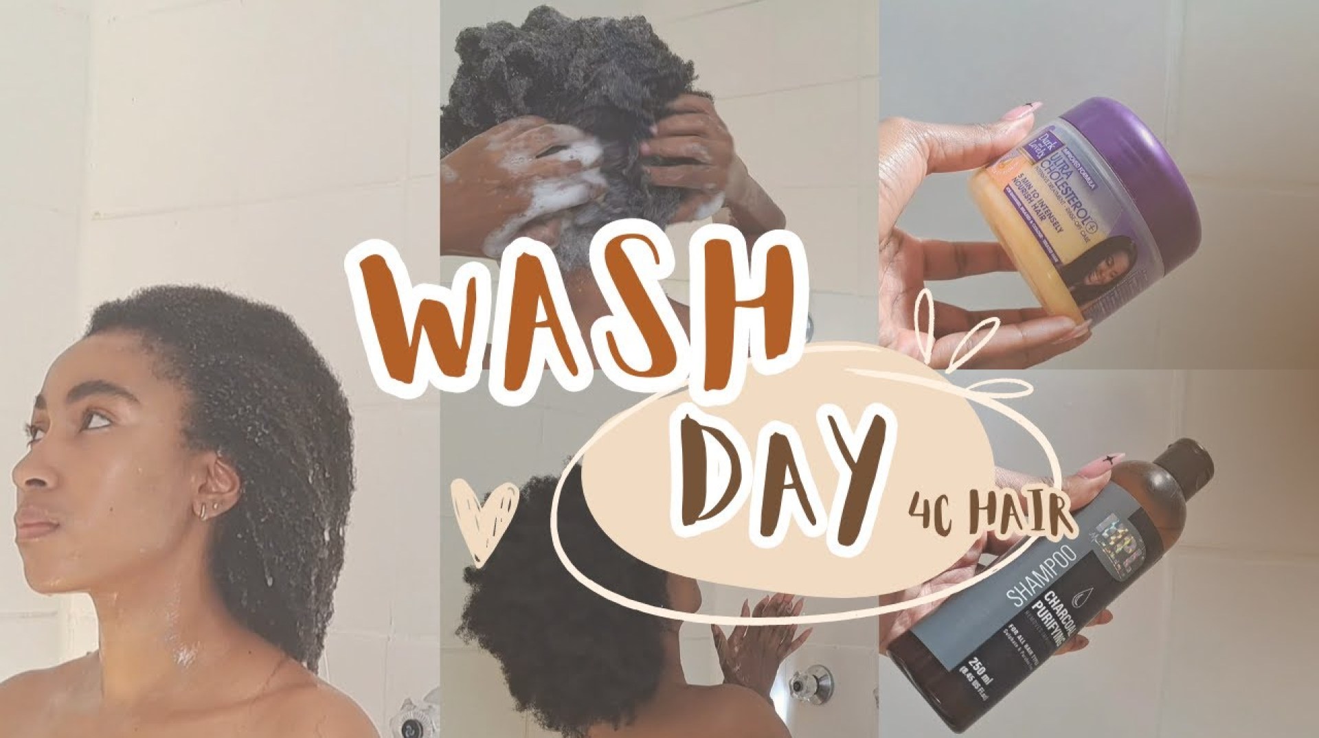 QUICK WASH DAY ROUTINE | 4c high porosity hair #southafricanyoutubers QUICK WASH DAY ROUTINE | 4c high porosity hair #southafricanyoutubers