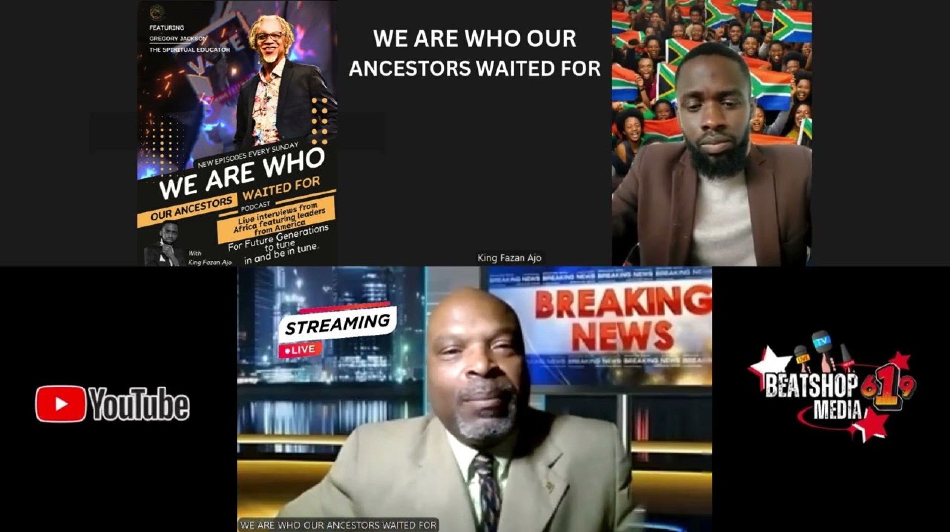 WE ARE WHO OUR ANCESTORS WAITED FOR FT. Gregory Jackson WE ARE WHO OUR ANCESTORS WAITED FOR FT. Gregory Jackson