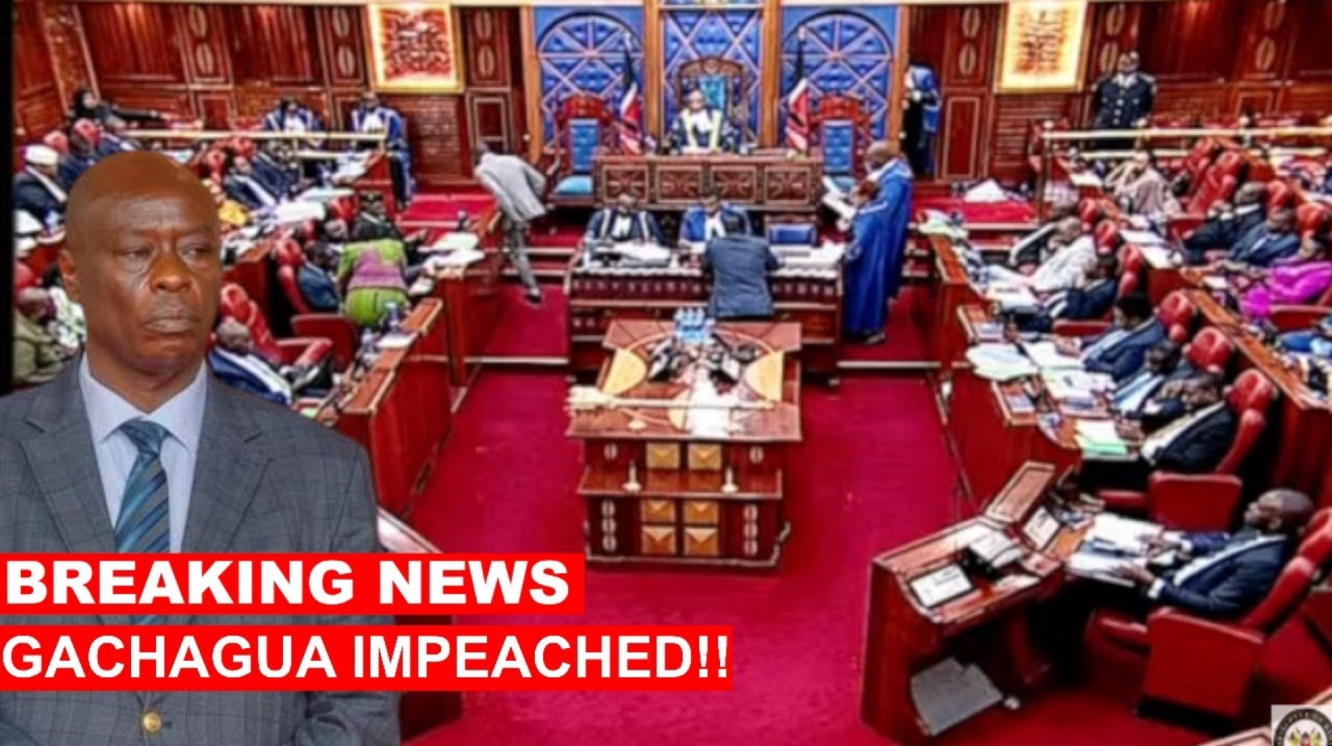 BREAKING NEWS: Senators Vote to Impeach Rigathi Gachagua, deputy president of Kenya! BREAKING NEWS: Senators Vote to Impeach Rigathi Gachagua, deputy president of Kenya!