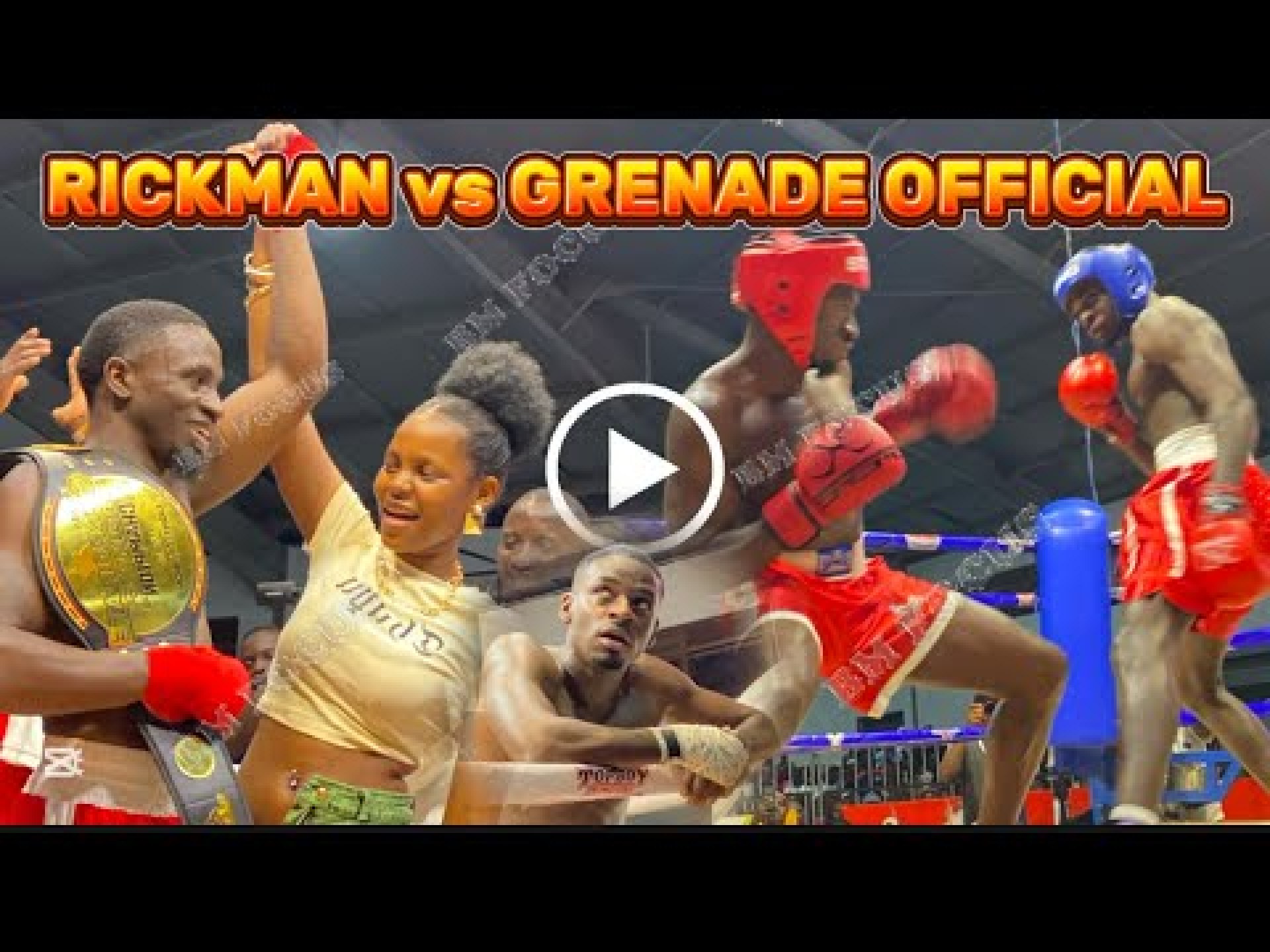 Rickman akubye Grenade Official mubikonde bya Corporate League, amulangidde Sheilah Gashumba kika Rickman akubye Grenade Official mubikonde bya Corporate League, amulangidde Sheilah Gashumba kika