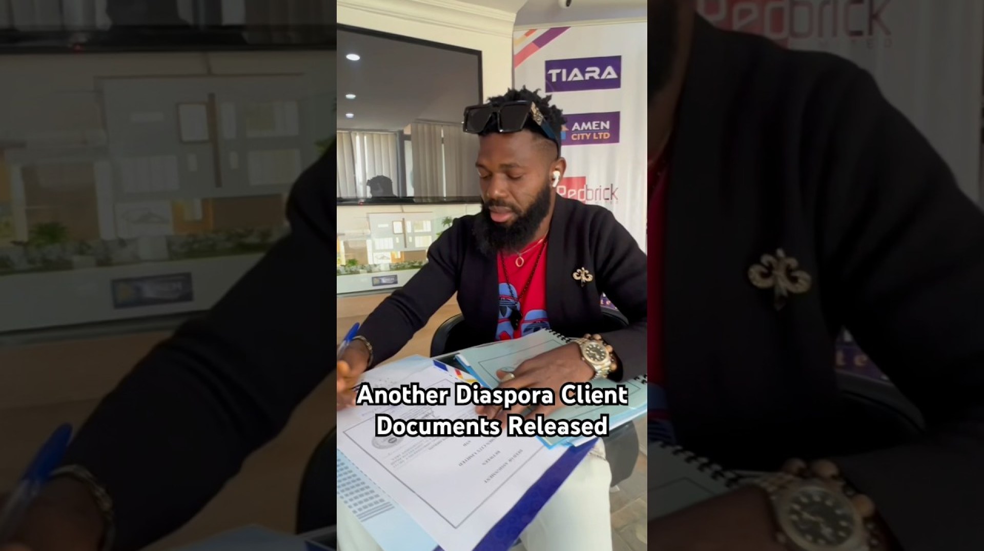 Diaspora Client documents received | Amen estate phase 3 | Amen estate phase3 update #shorts Diaspora Client documents received | Amen estate phase 3 | Amen estate phase3 update #shorts