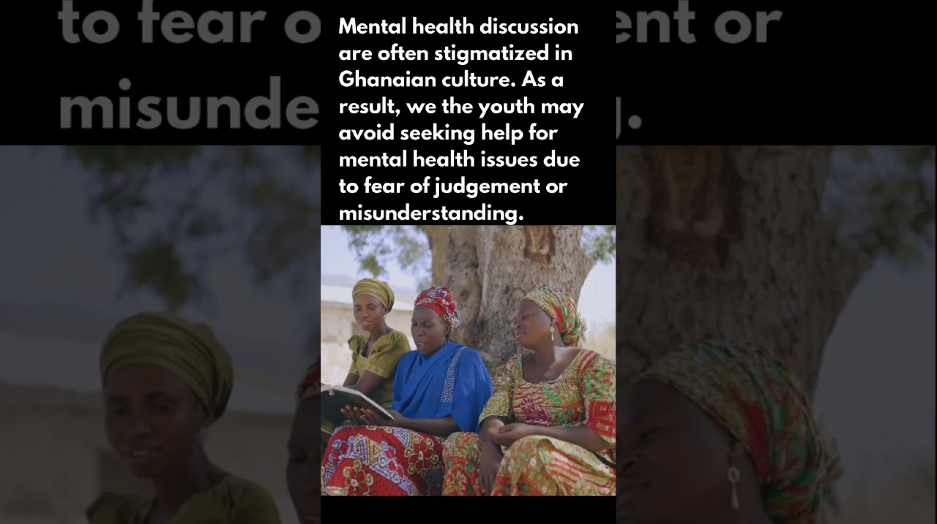 Mental health discussion are often stigmatized in Ghanaian culture. #mentalhealth #ghanayoutube Mental health discussion are often stigmatized in Ghanaian culture. #mentalhealth #ghanayoutube