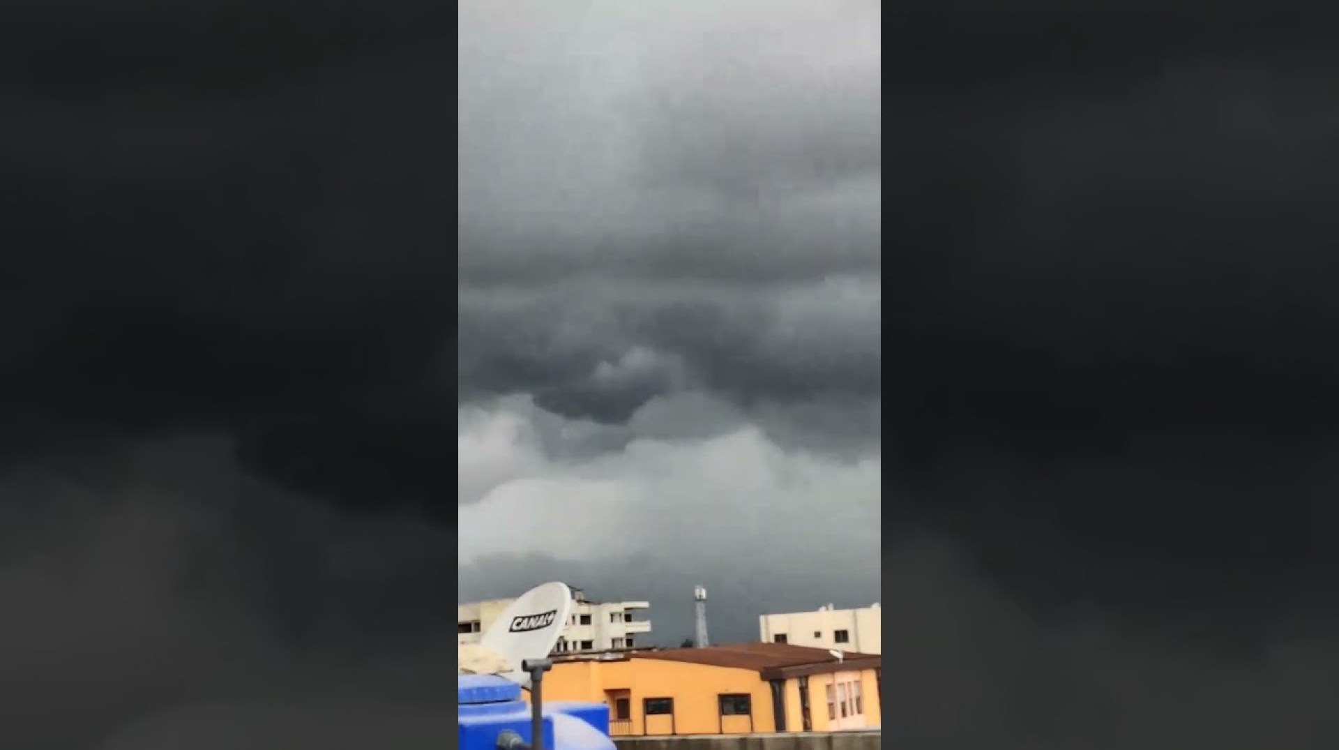 Black clouds in #Benin#Africa Black clouds in #Benin#Africa
