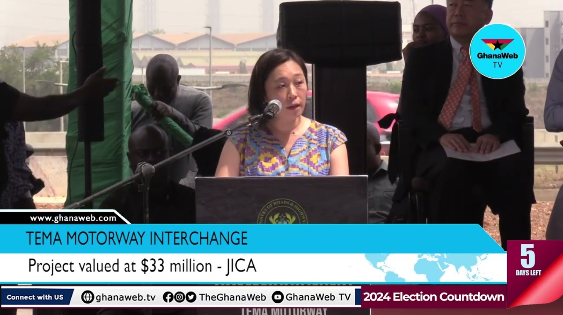 JICA says Tema Motorway interchange cost million JICA says Tema Motorway interchange cost million