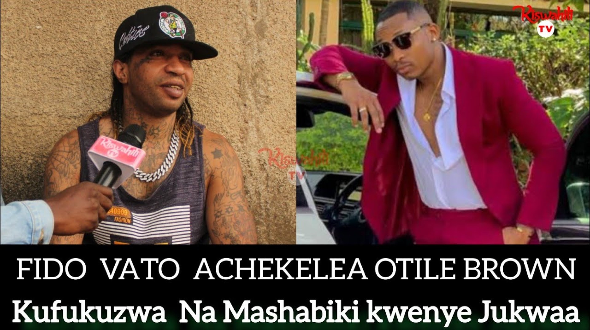 MAPYA YAIBUKA FIDO VATO ACHEKELEA TUKIO LA OTILE BROWN KUFUKUZWA NA MASHABIKI JUKWAANI MAPYA YAIBUKA FIDO VATO ACHEKELEA TUKIO LA OTILE BROWN KUFUKUZWA NA MASHABIKI JUKWAANI