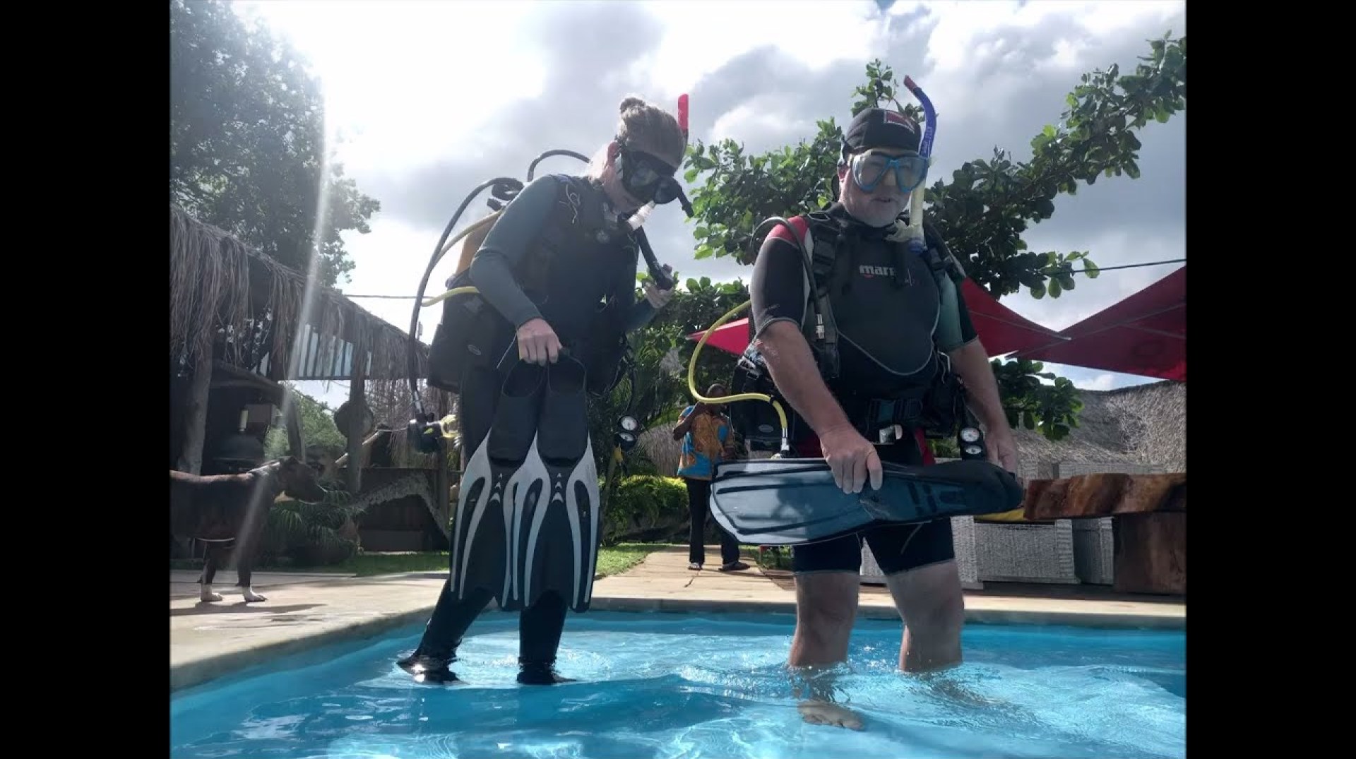 PADI Open water training – Santa Maria, Mozambique PADI Open water training – Santa Maria, Mozambique