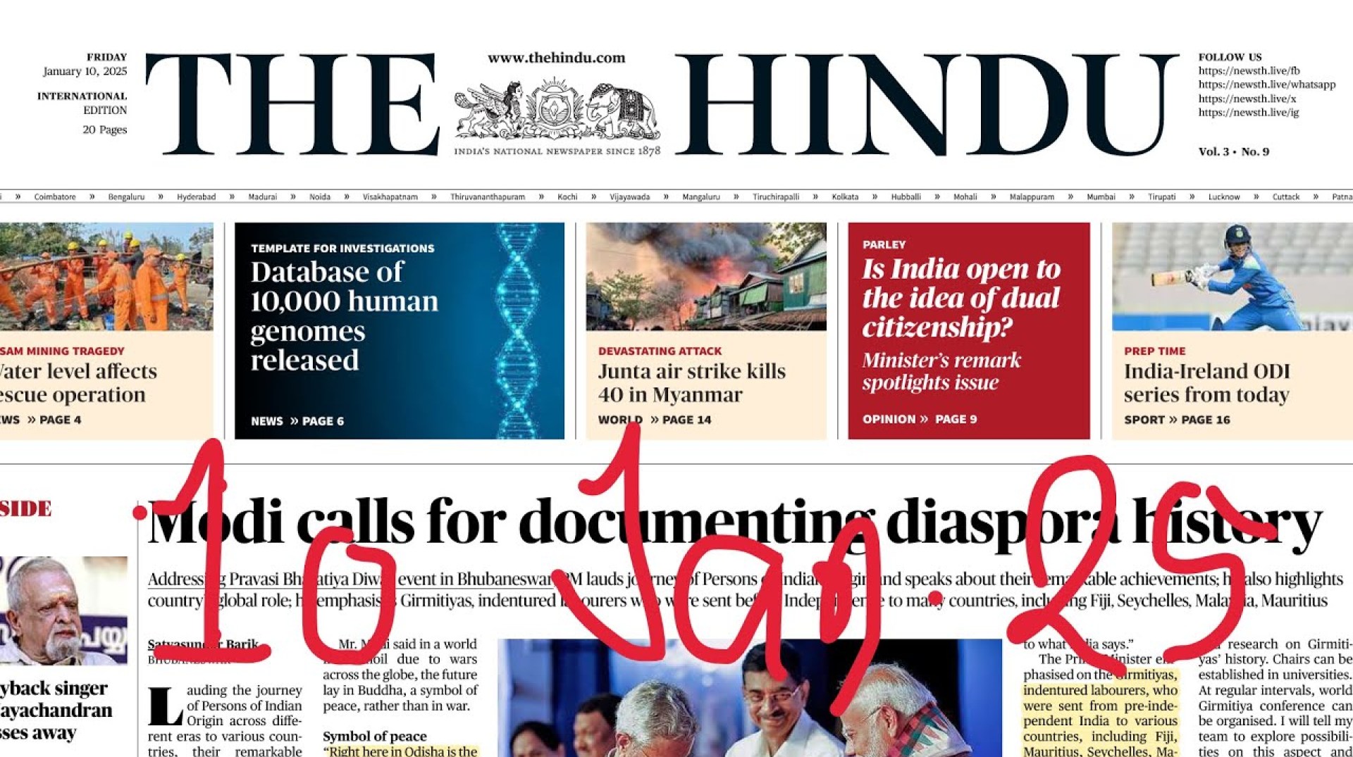 10 January 2025 The Hindu Newspaper Analysis 10 January 2025 The Hindu Newspaper Analysis