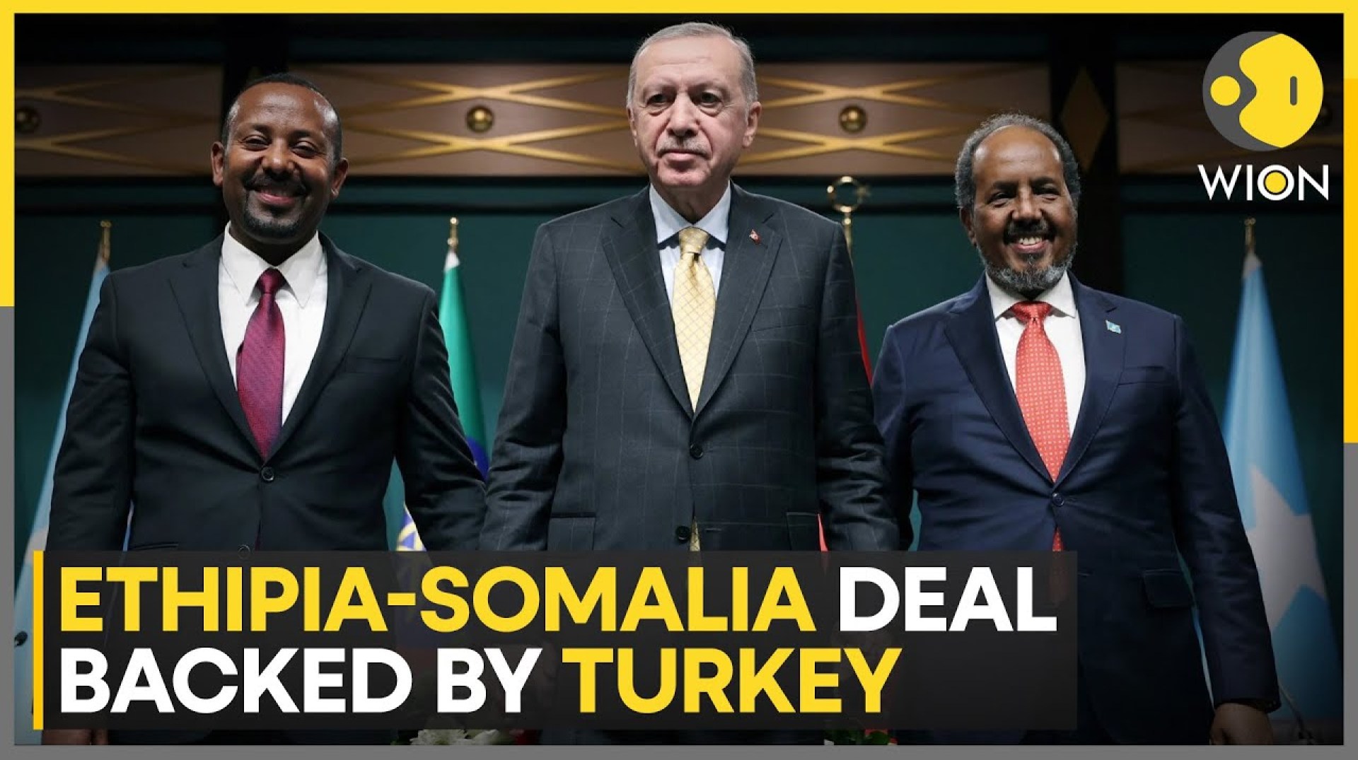 Somalia and Ethiopia Reach Agreement to Resolve Tensions, Says Turkish Leader | World News | WION Somalia and Ethiopia Reach Agreement to Resolve Tensions, Says Turkish Leader | World News | WION