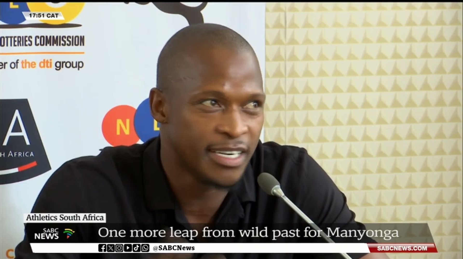 Athletics South Africa | One more leap from wild past for Manyonga Athletics South Africa | One more leap from wild past for Manyonga