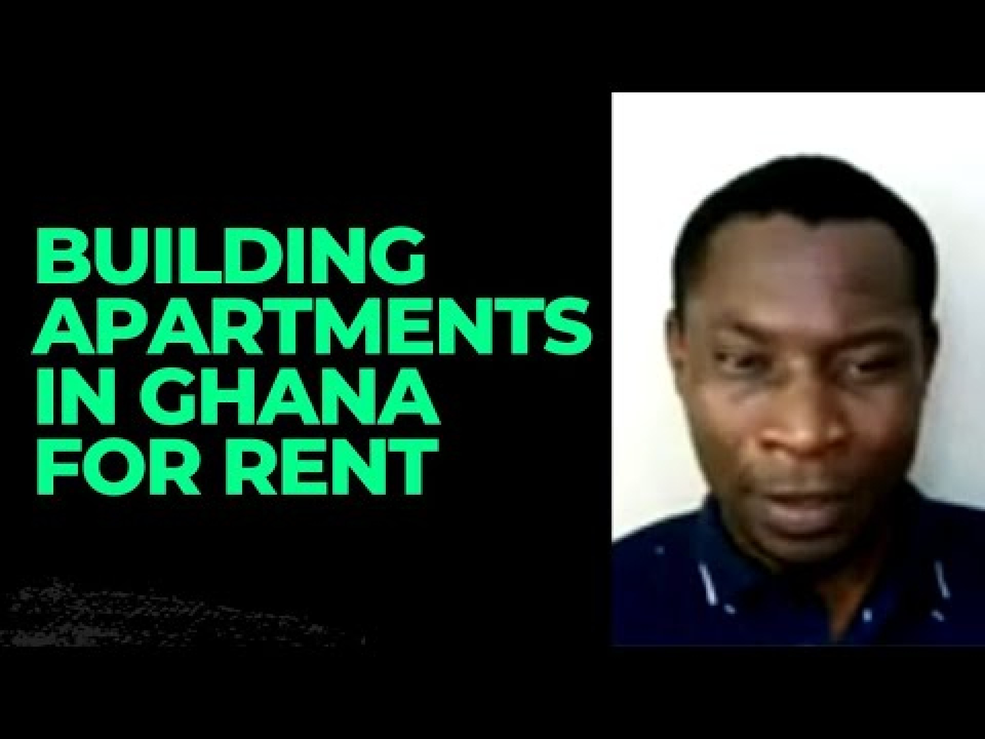 REAL ESTATE DEVELOPMENT AND INVESTMENT IN GHANA REAL ESTATE DEVELOPMENT AND INVESTMENT IN GHANA