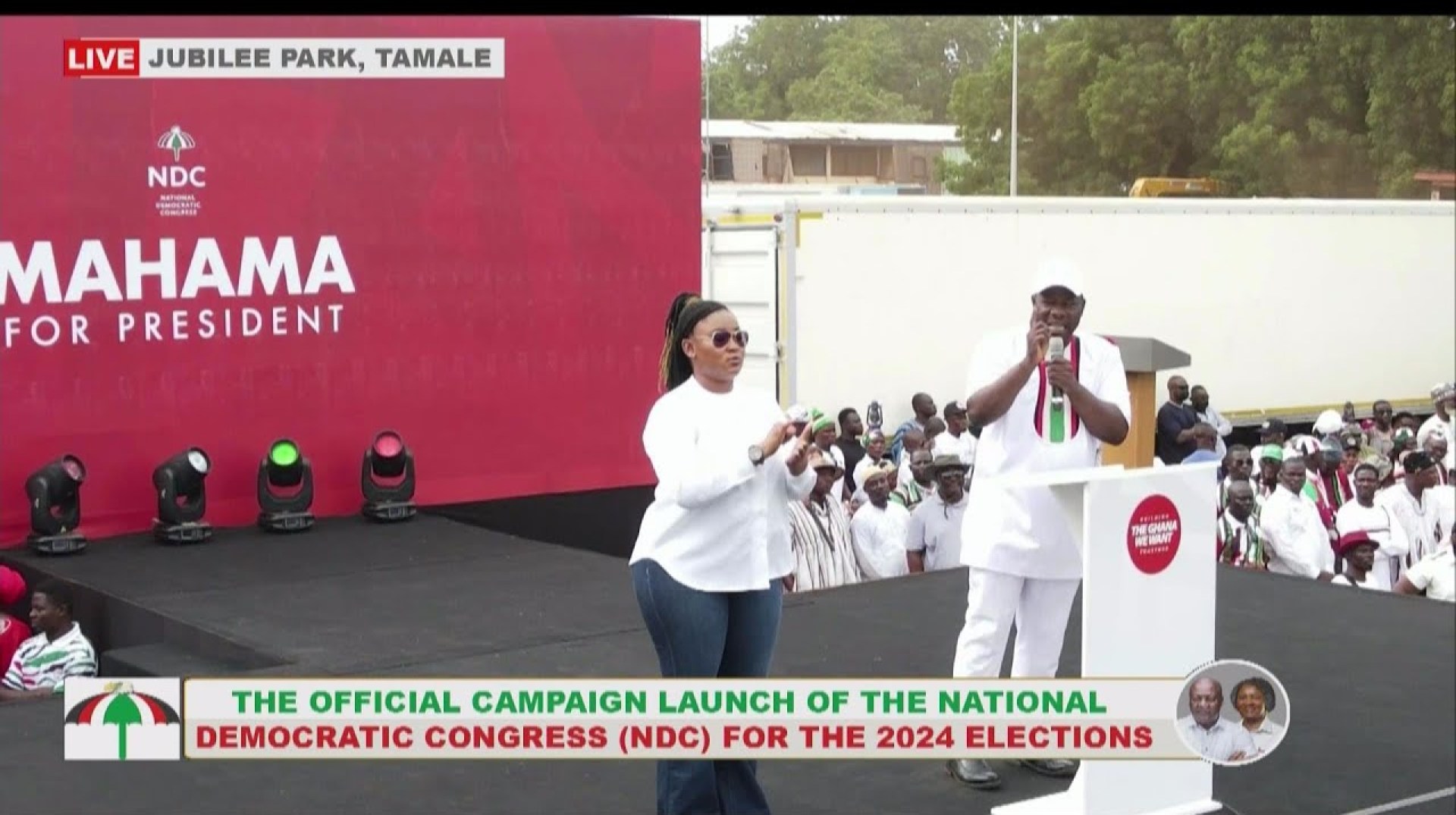 The Official Campaign Launch of the National Democratic Congress (NDC) for 2024 Elections – 27-7-24 The Official Campaign Launch of the National Democratic Congress (NDC) for 2024 Elections – 27-7-24