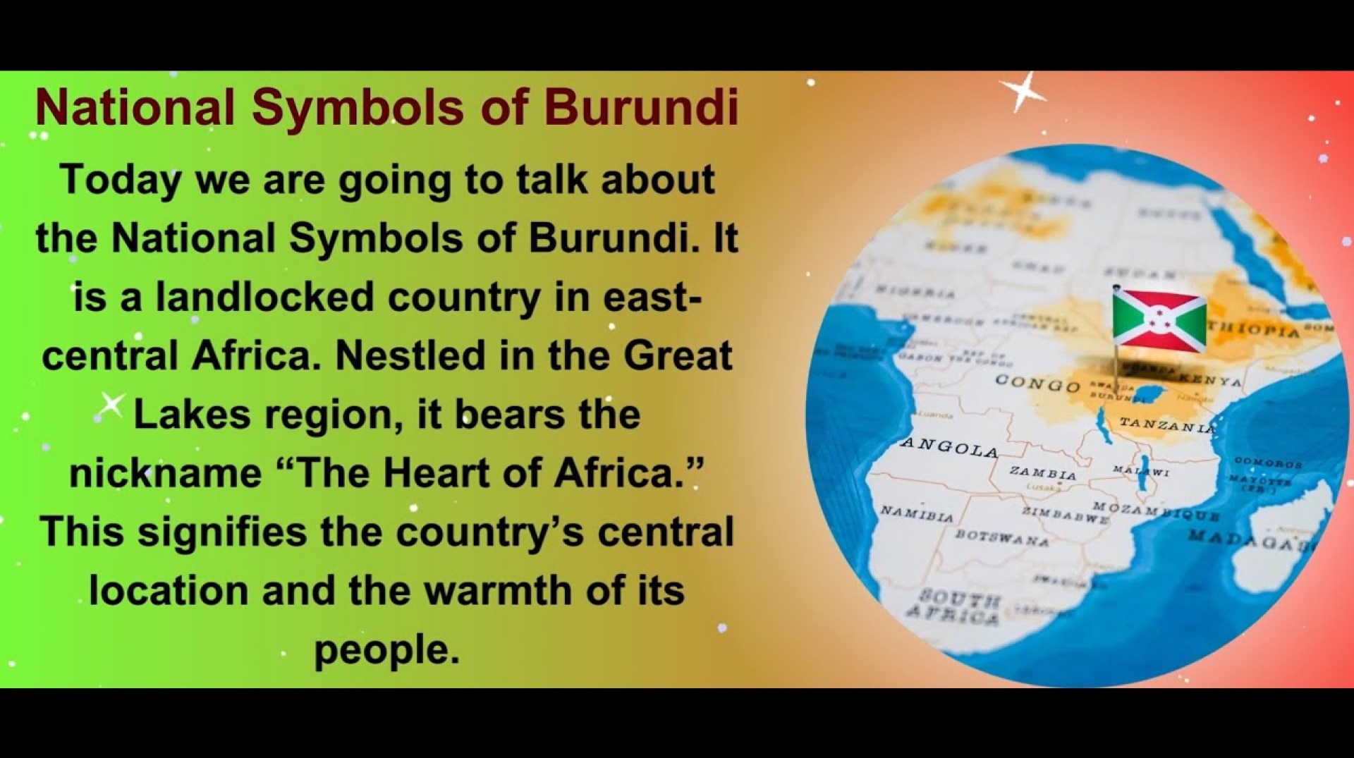 National Symbols of Burundi National Symbols of Burundi