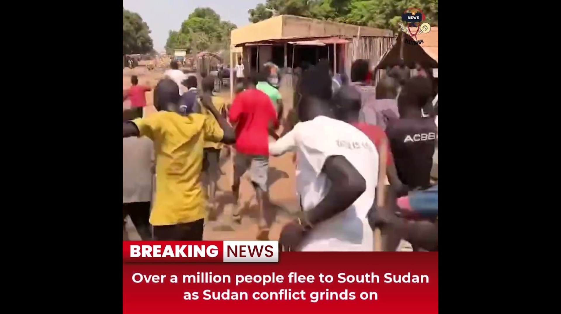Desitdown News (Over a million people flee to South Sudan as Sudan conflict grinds) #desitdown #news Desitdown News (Over a million people flee to South Sudan as Sudan conflict grinds) #desitdown #news
