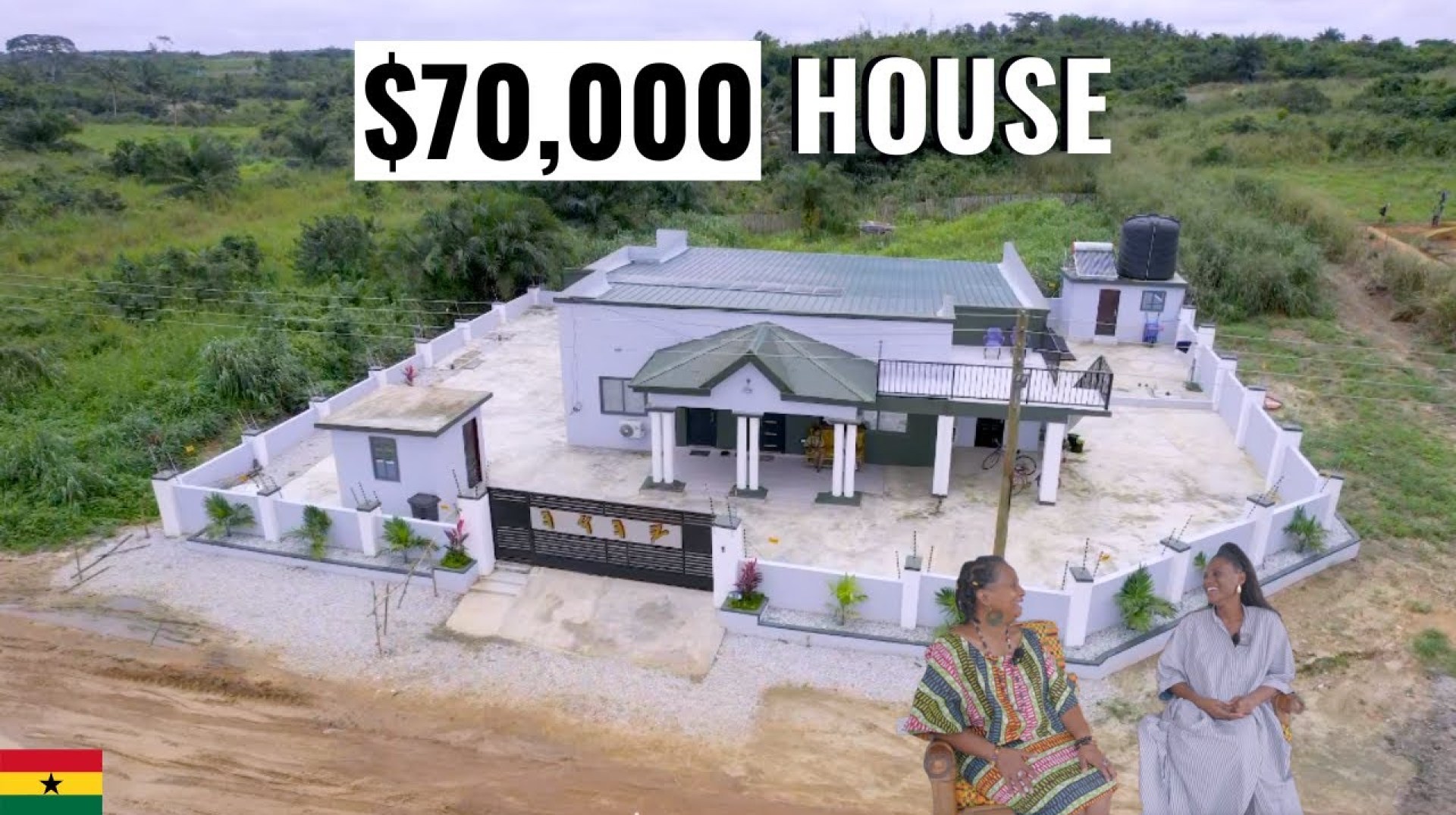 African American moved to Ghana to build a 4 bedroom home and live her dream life |Exploring Asebu African American moved to Ghana to build a 4 bedroom home and live her dream life |Exploring Asebu