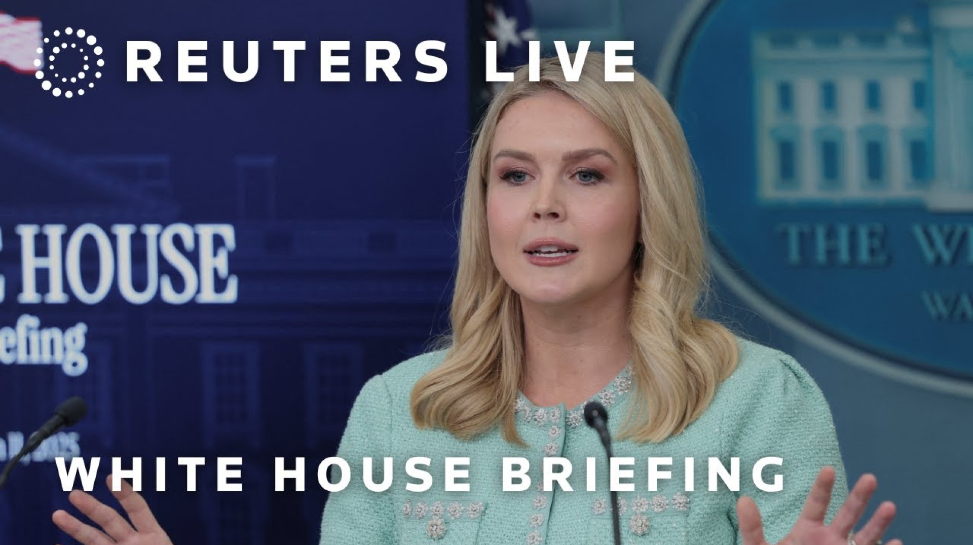 LIVE: White House press secretary Karoline Leavitt holds briefing LIVE: White House press secretary Karoline Leavitt holds briefing