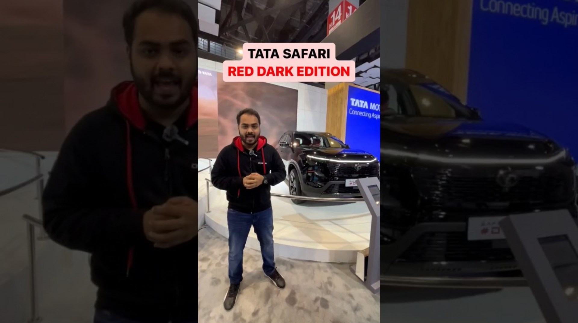 Tata Safari RED DARK EDITION REVEALED!! #tata #safari #bharatmobility Tata Safari RED DARK EDITION REVEALED!! #tata #safari #bharatmobility